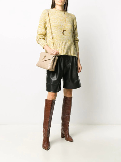 Vince textured knitted jumper outlook