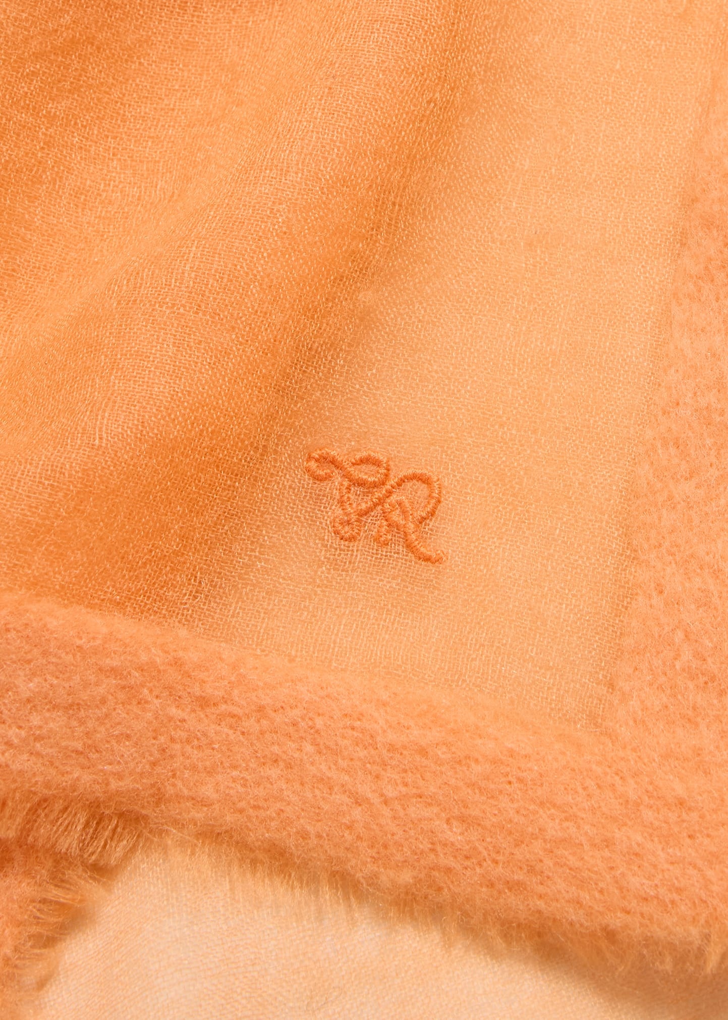 Fioko Fuzzy Edge Cashmere Scarf - 4