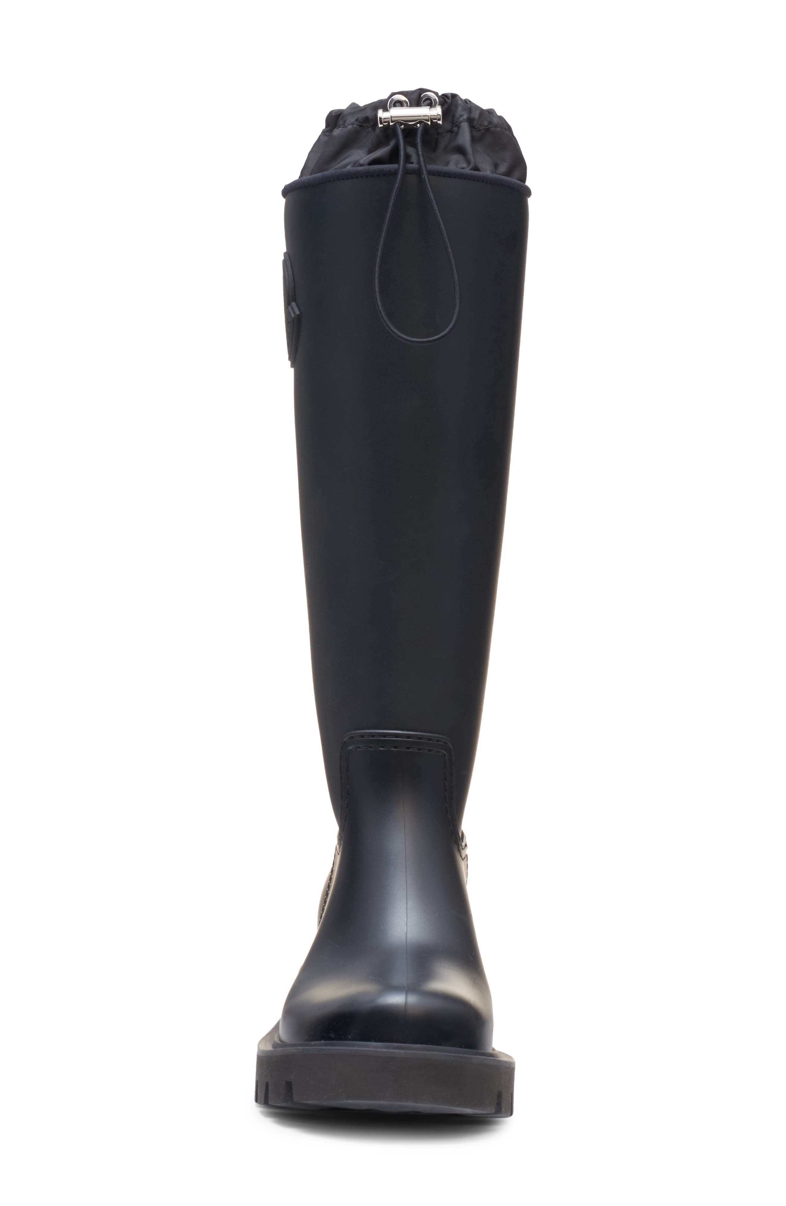 Moncler Kickstream Waterproof Rain Boot in Black at Nordstrom - 4