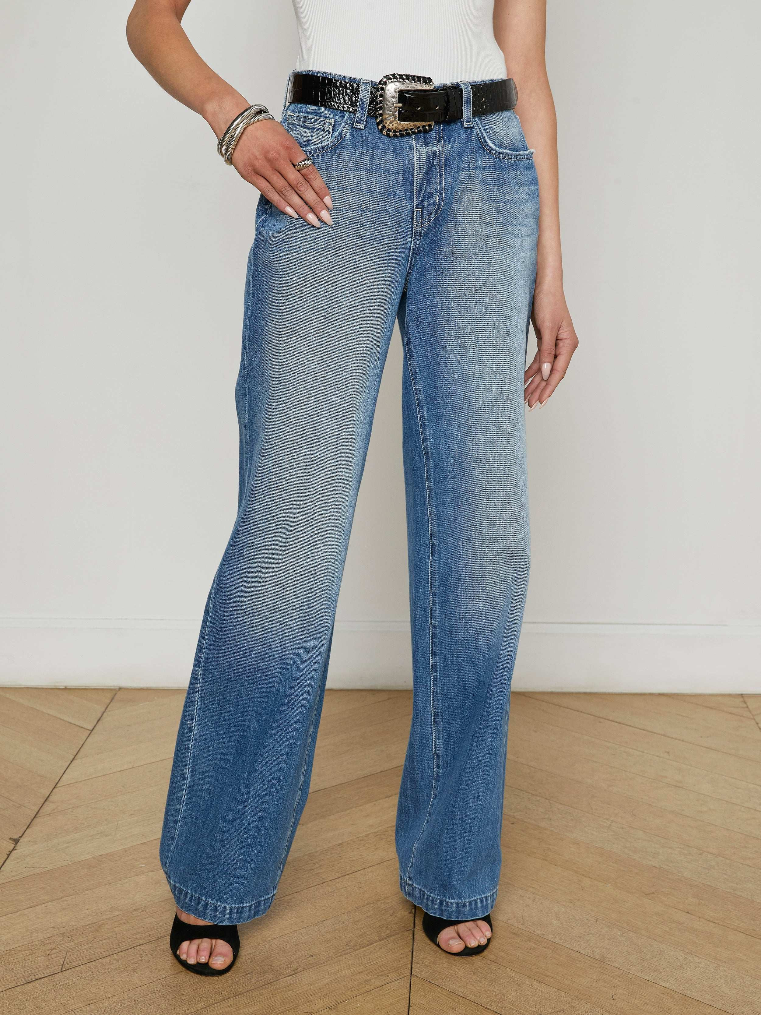 Clayton Wide-Leg Jean - 4