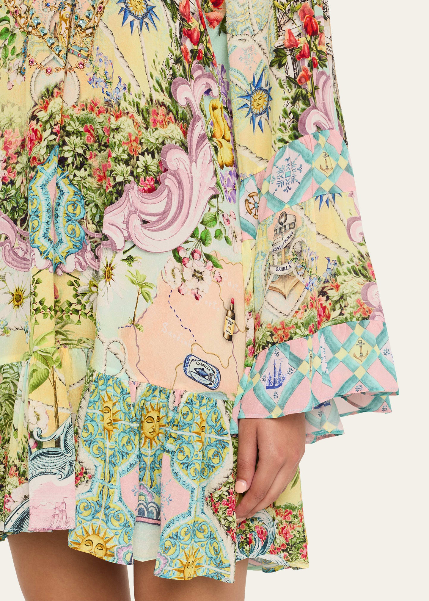Just Coasting A-Line Frill Dress - 5