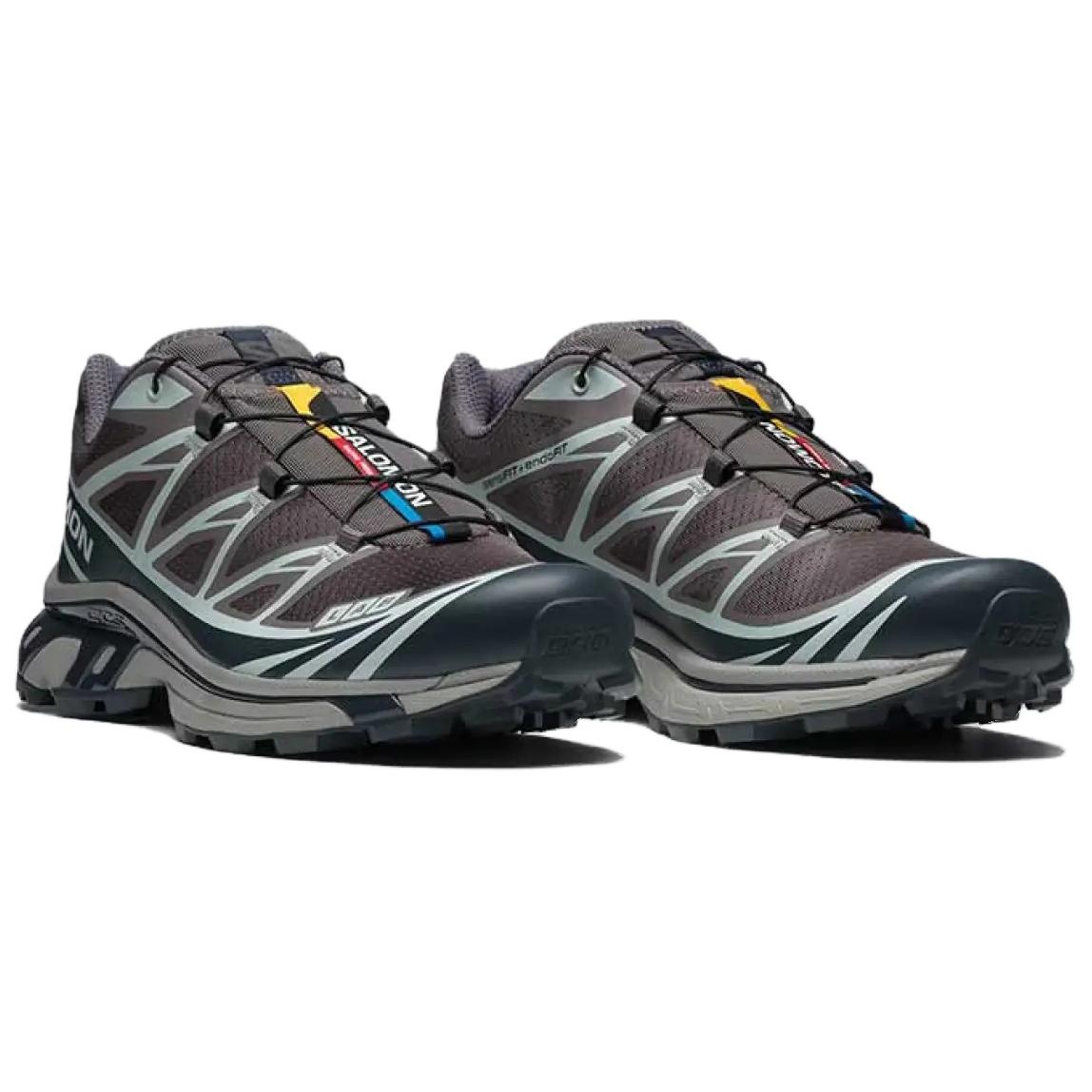 SALOMON XT-6 'Plum Kitten India Ink' 474451 - 2