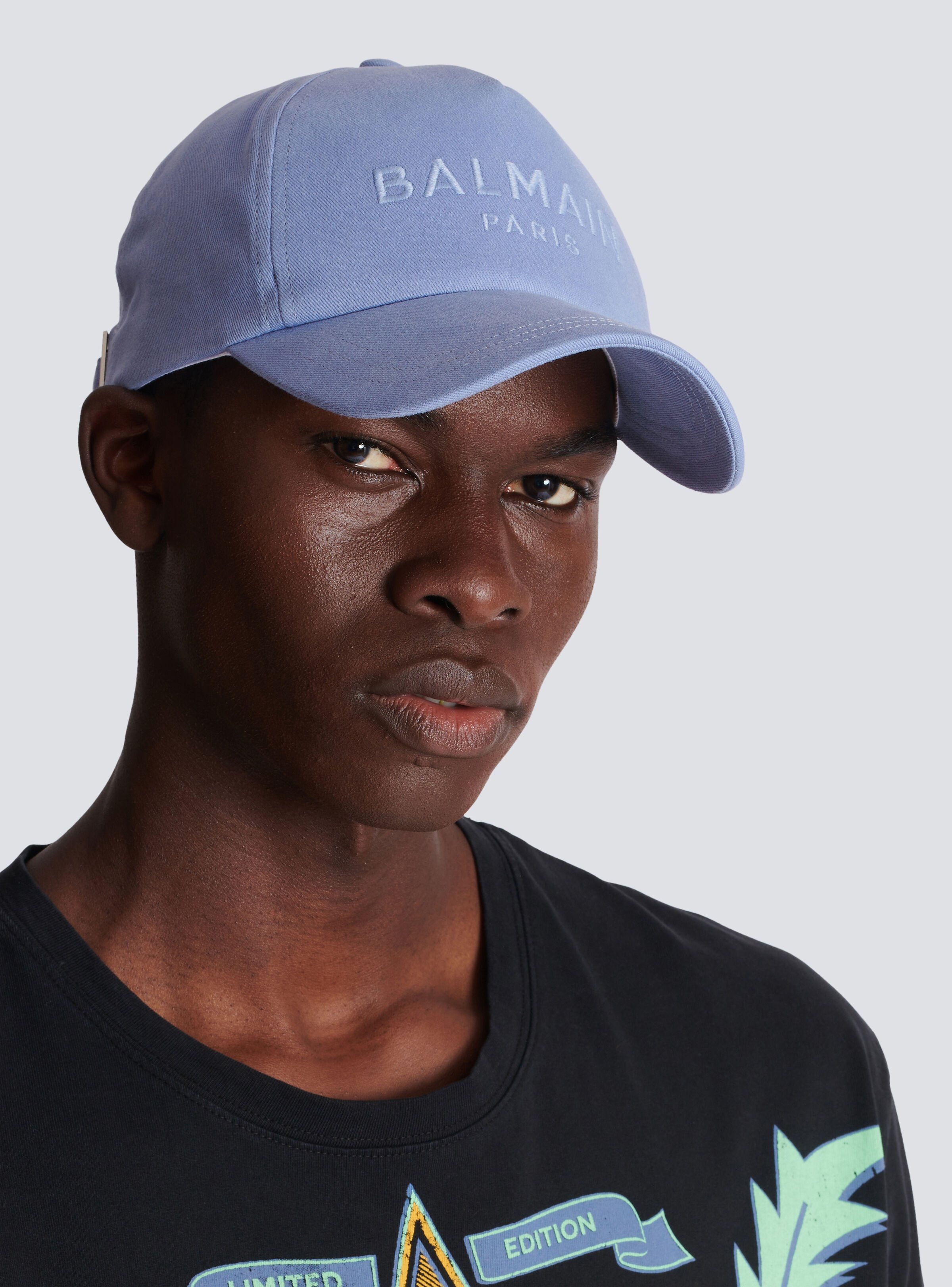 Embroidered Balmain Paris cap - 6