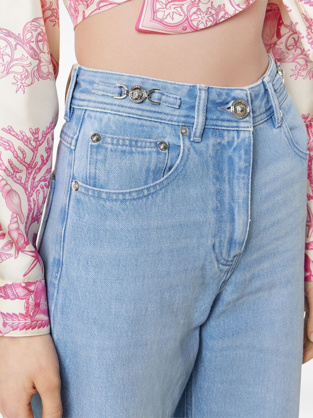 Medusa '95 high-waisted jeans - 5