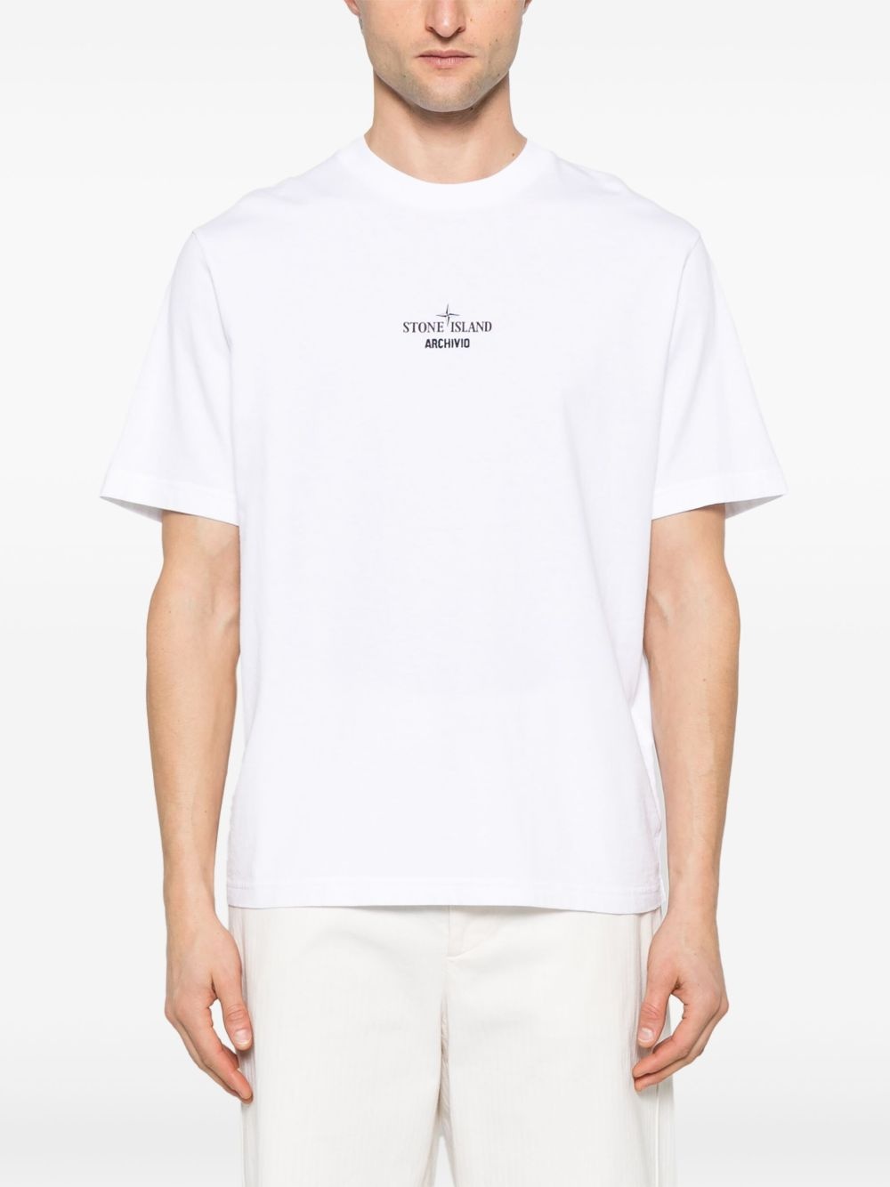 logo-print T-shirt - 3