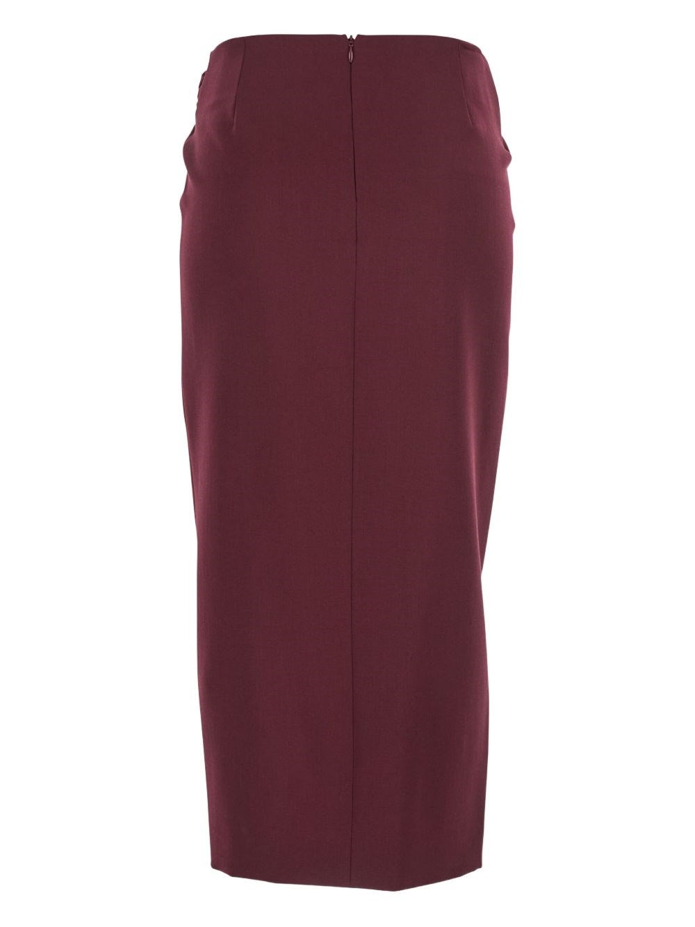 Wool gabardine skirt - 2