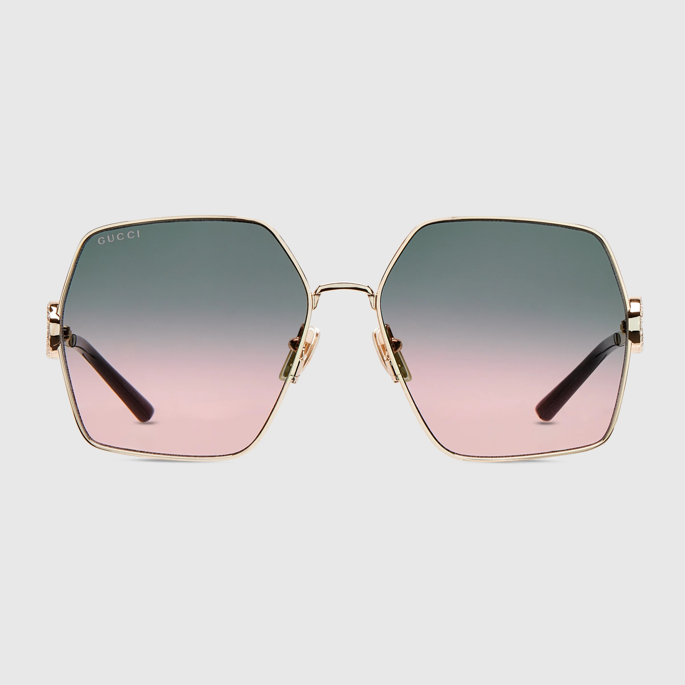 Oval frame sunglasses - 1