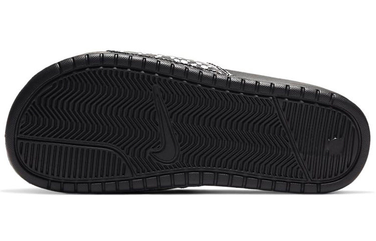 (WMNS) Nike Benassi JDI Floral Slide 'Black' 618919-035 - 4