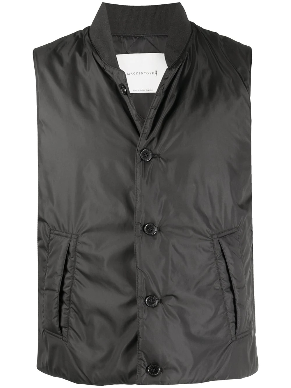 buttoned gilet jacket - 1