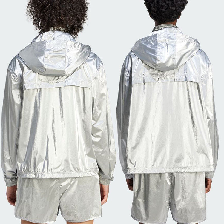 adidas x Wales Bonner Silver Anorak Jacket 'Silver' IB3254 - 6