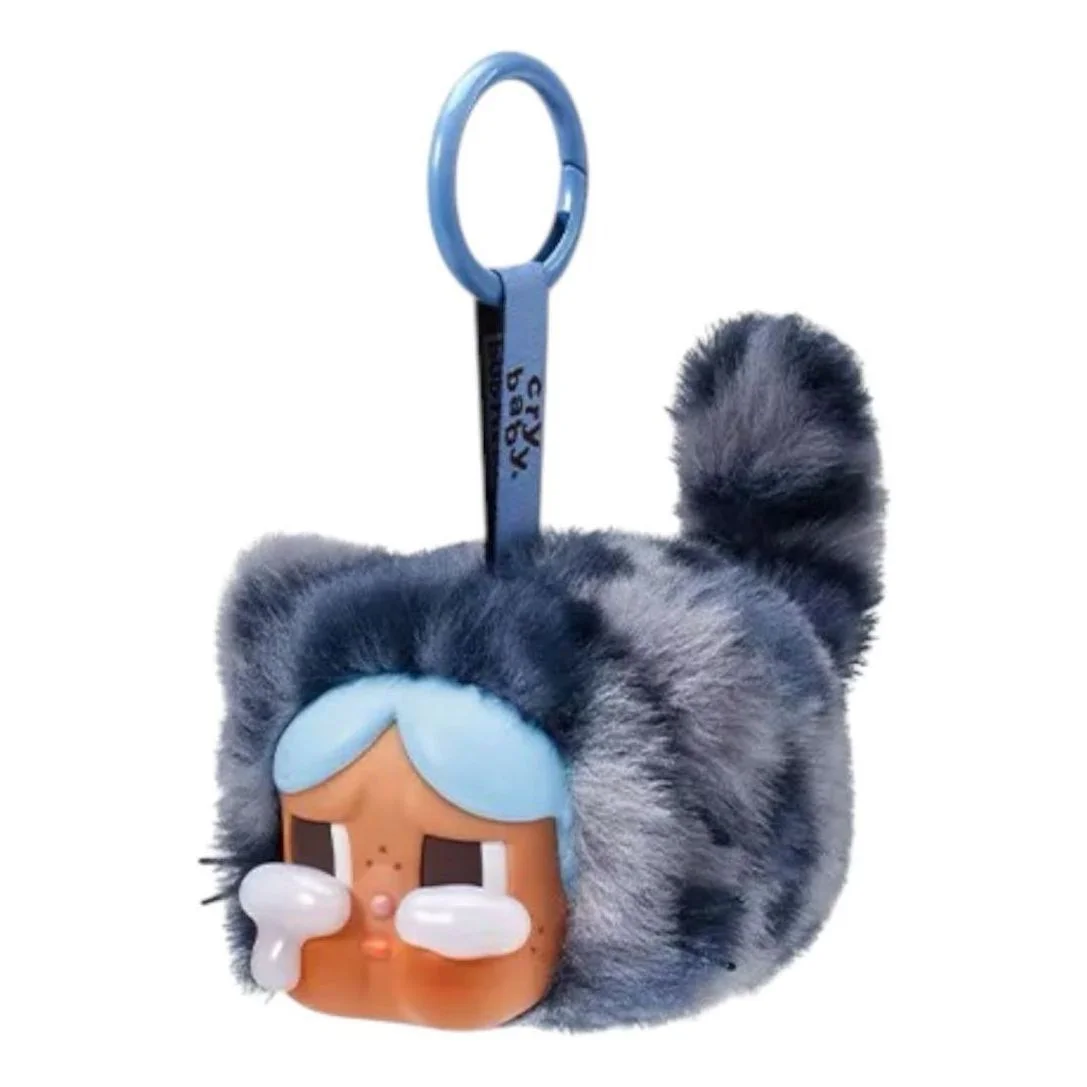 Pop Mart CryBaby Wild but Cutie Vinyl Plush Pendant 'Denim Cutie' PPMT-2505-0012-DC - 1