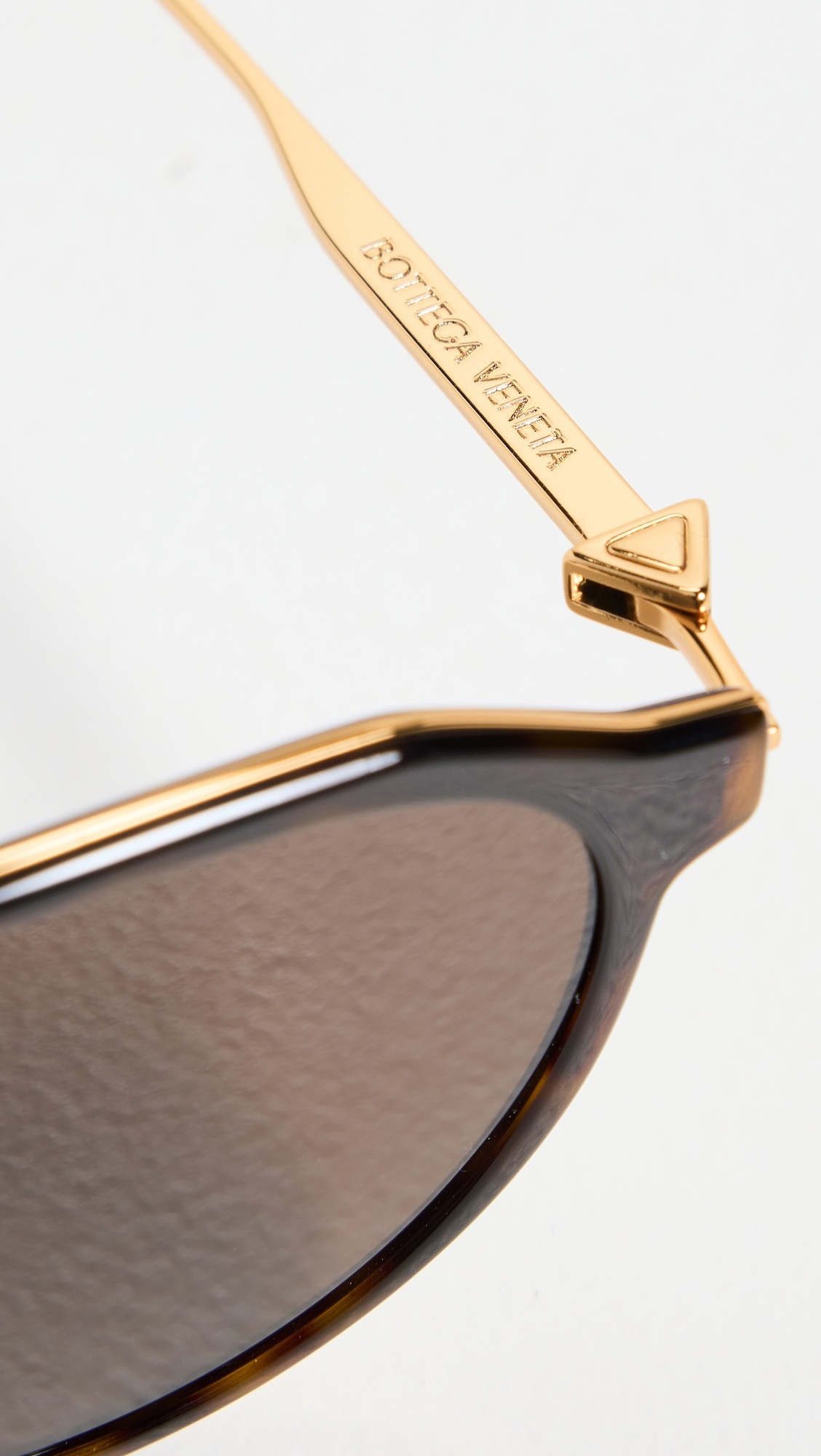 Thin Triangle Oval Sunglasses - 5