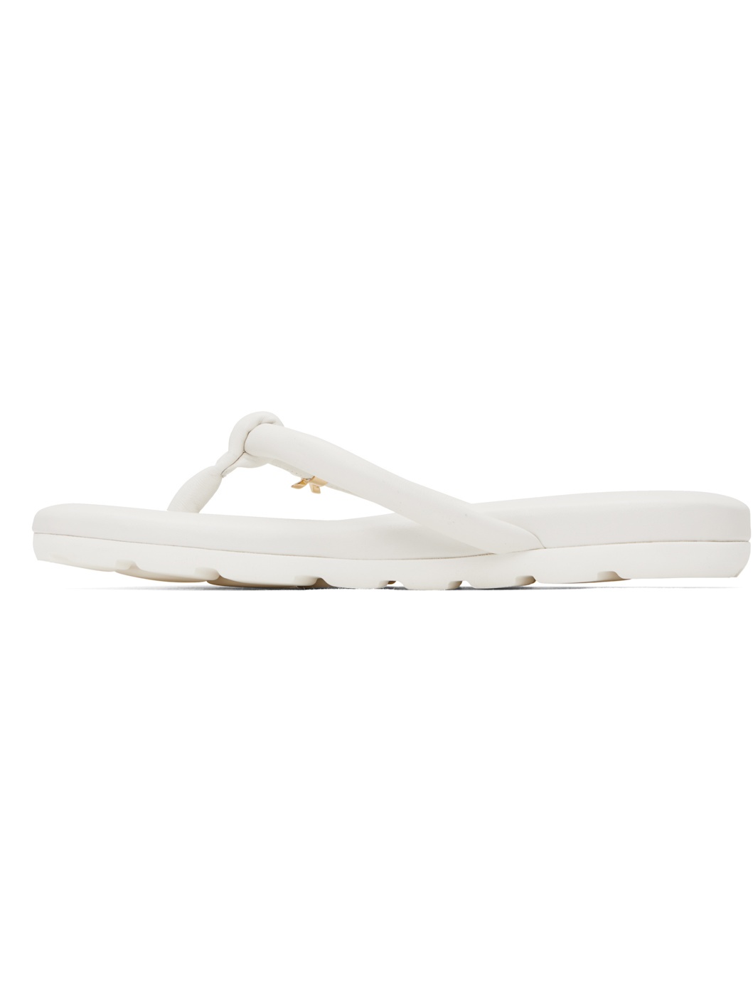White Fiji Nappa Sandals - 3