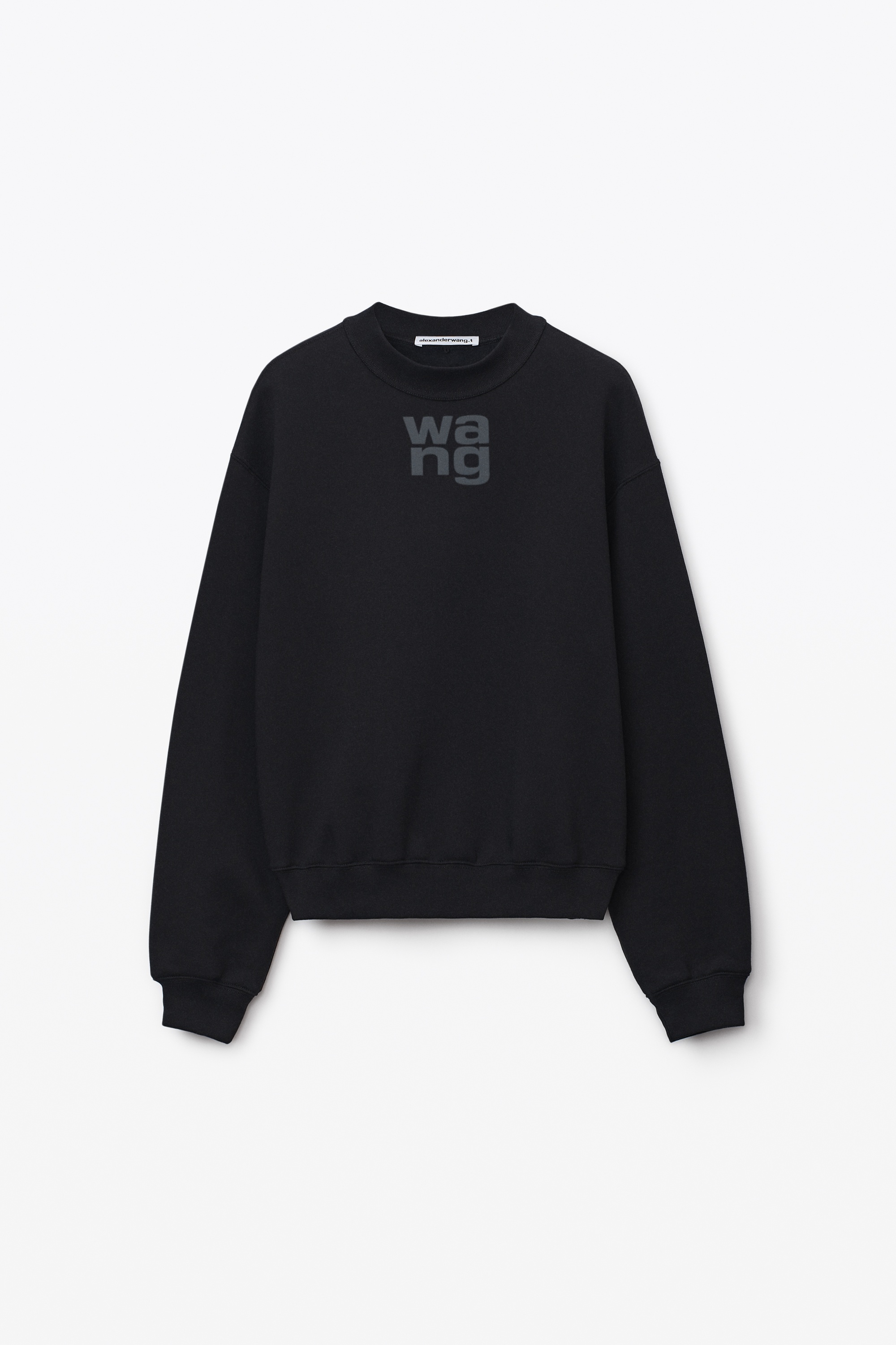 puff logo sweatshirt in structured terry - 1