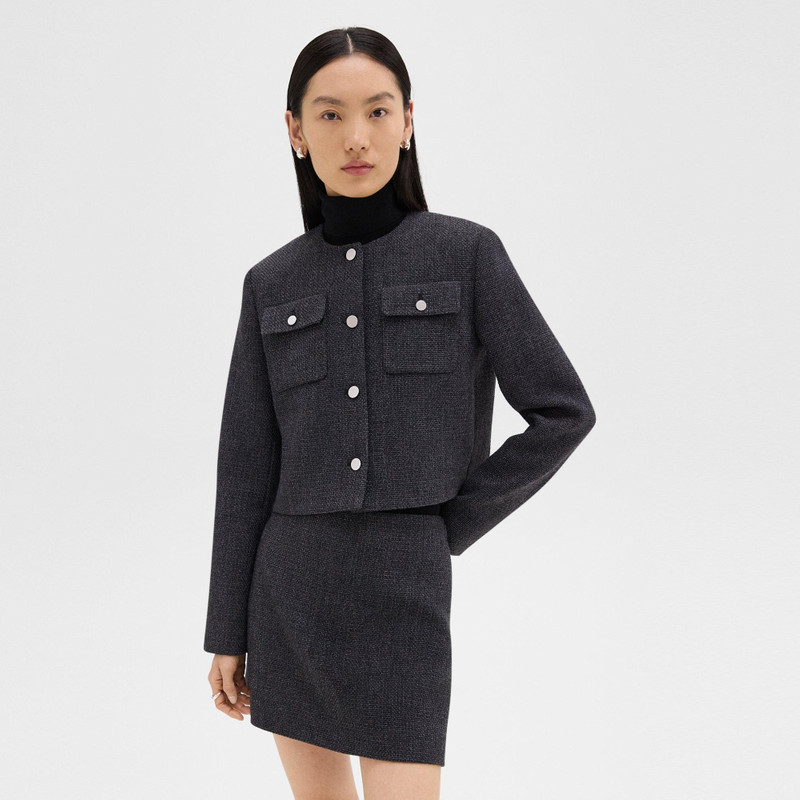 Cardigan Jacket in Tweed 2