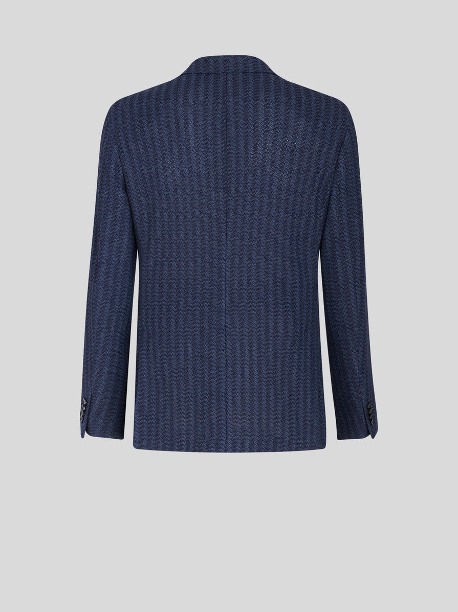 JACQUARD STRIPED BLAZER - 6