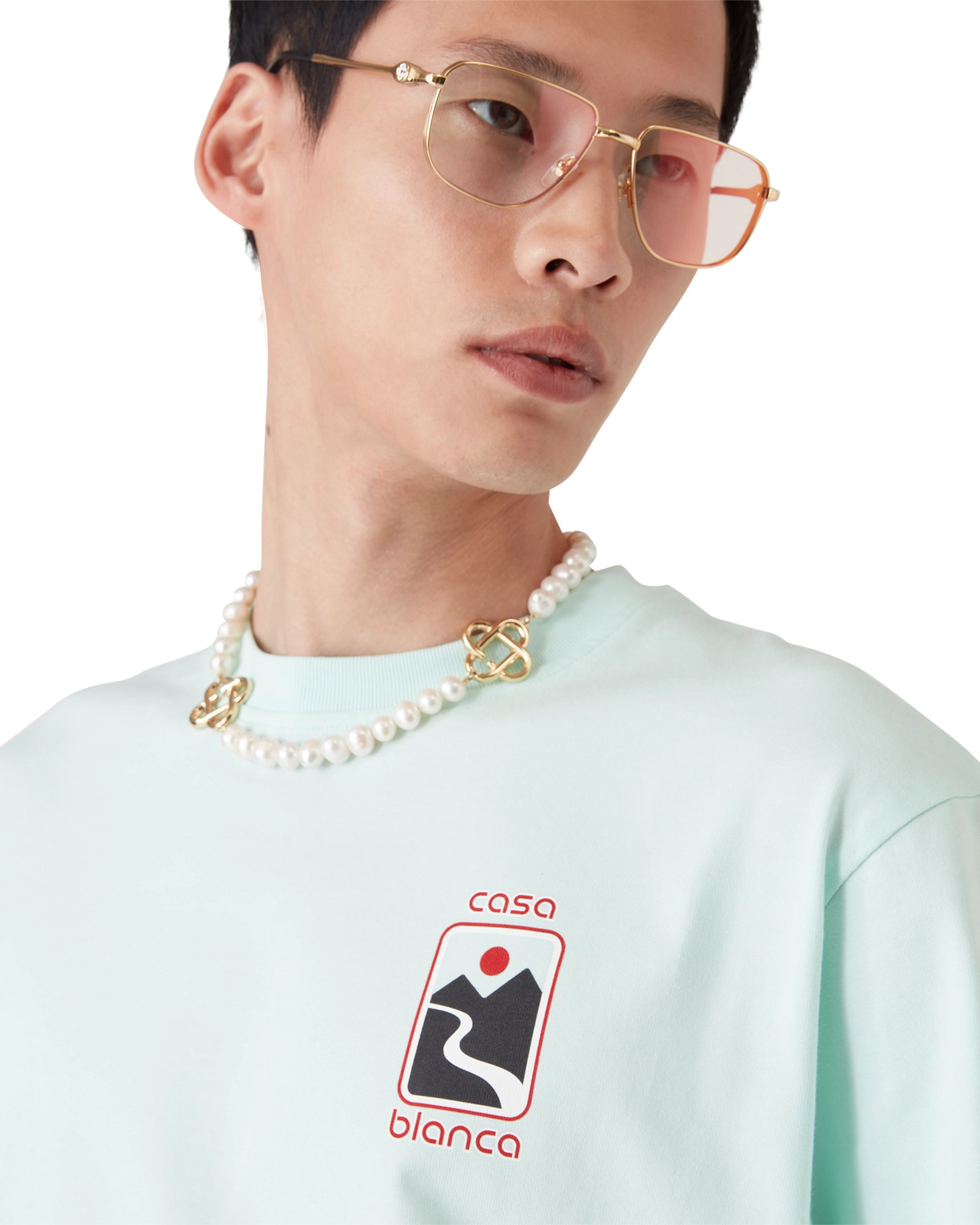 Sunset Valley T-Shirt | Casablanca Paris - 5