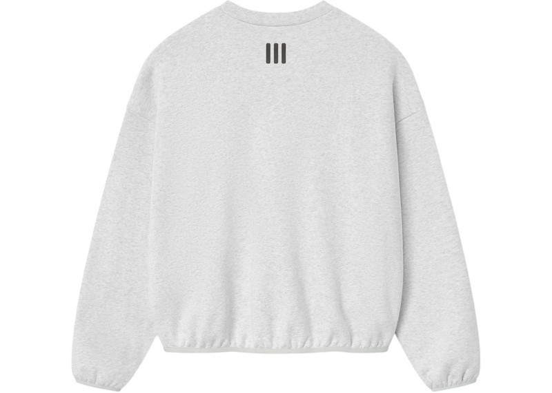 Fear of God Fear of God Athletics Cotton Fleece Crewneck Light Heather outlook