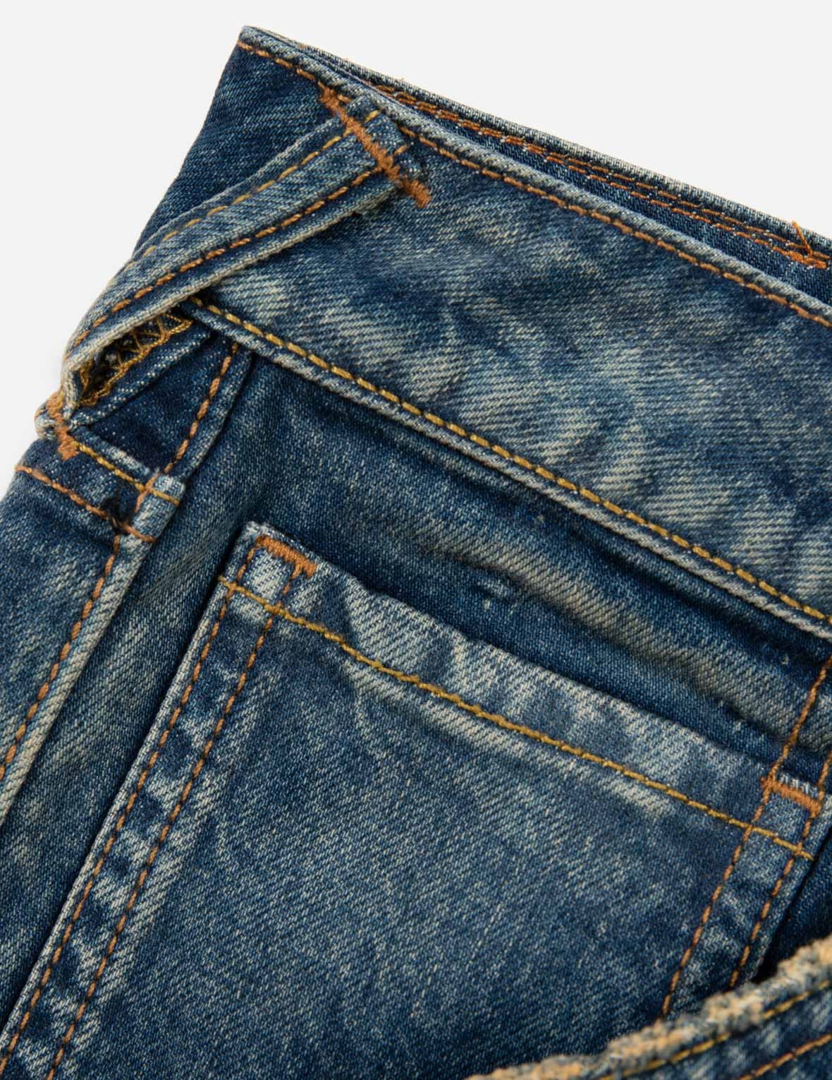 GRAFFITI DAICOCK PRINT CARROT FIT JEANS #2017 - 9