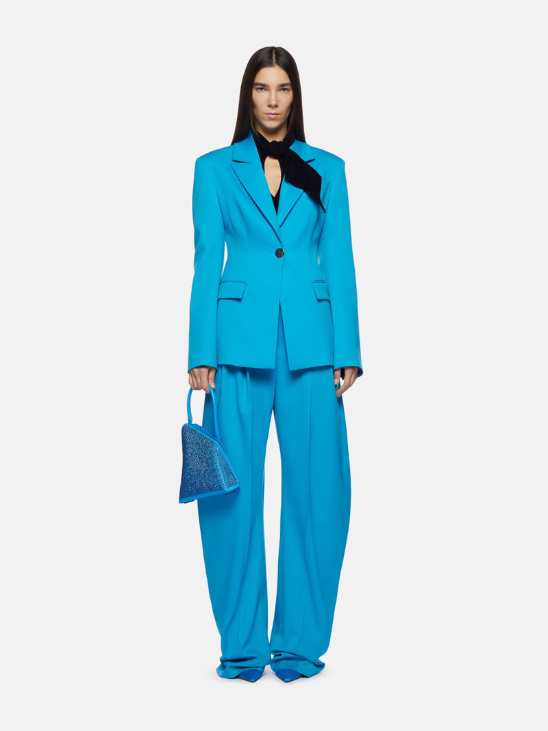 THE ATTICO ''BLUE'' CAPRI BLUE BLAZER outlook