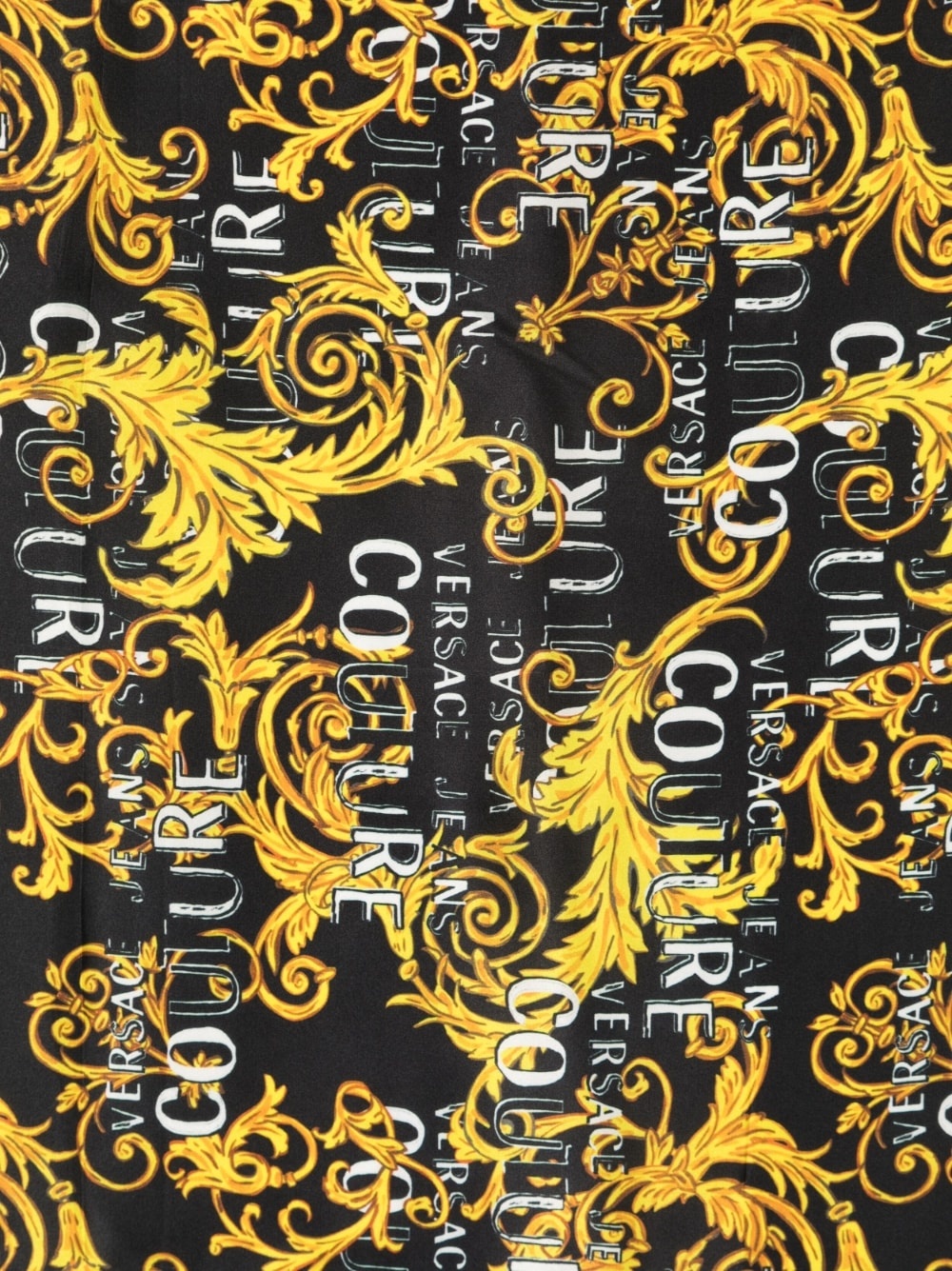 Barocco-print silk scarf - 2