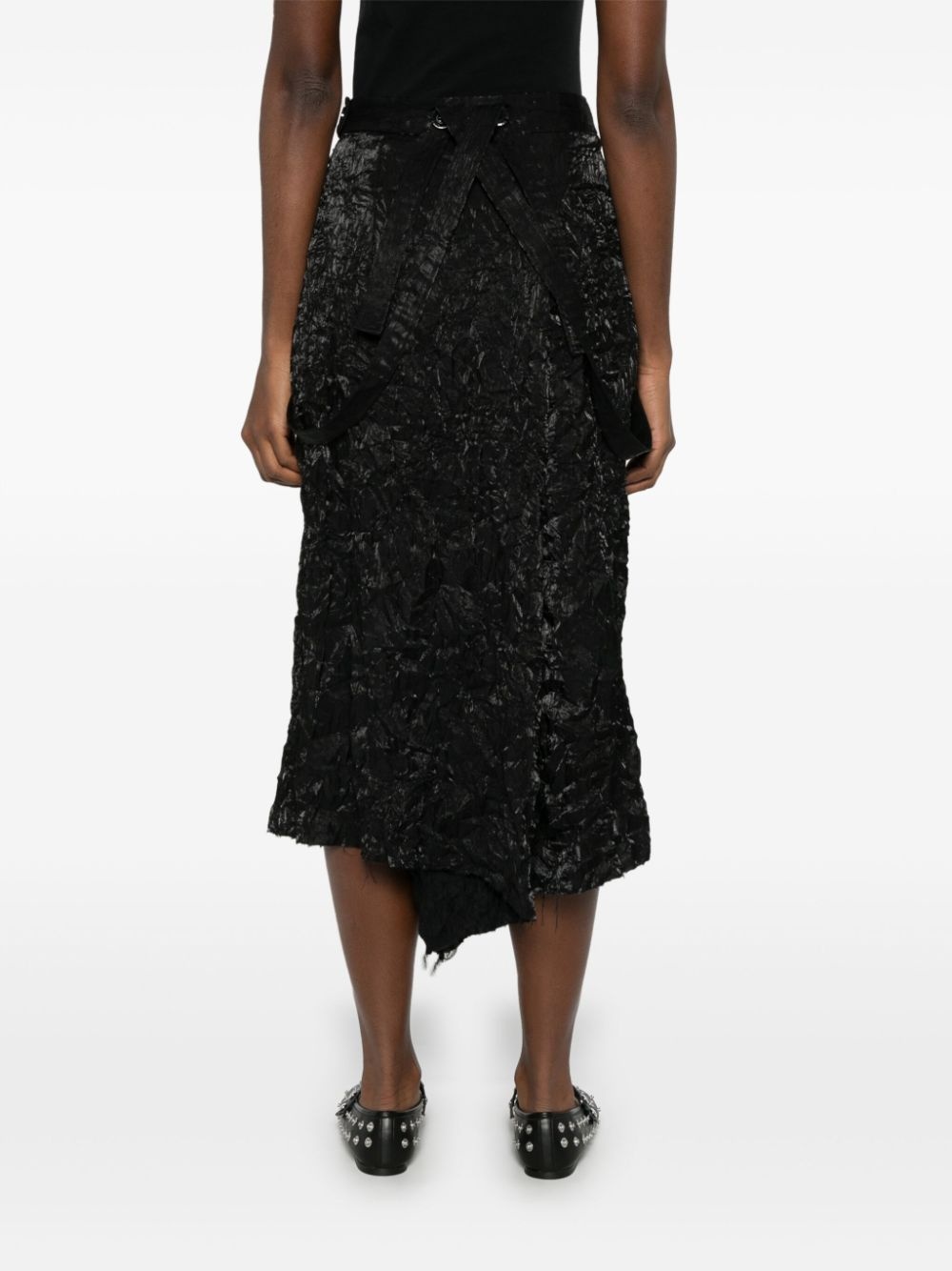 pleated midi skirt - 4