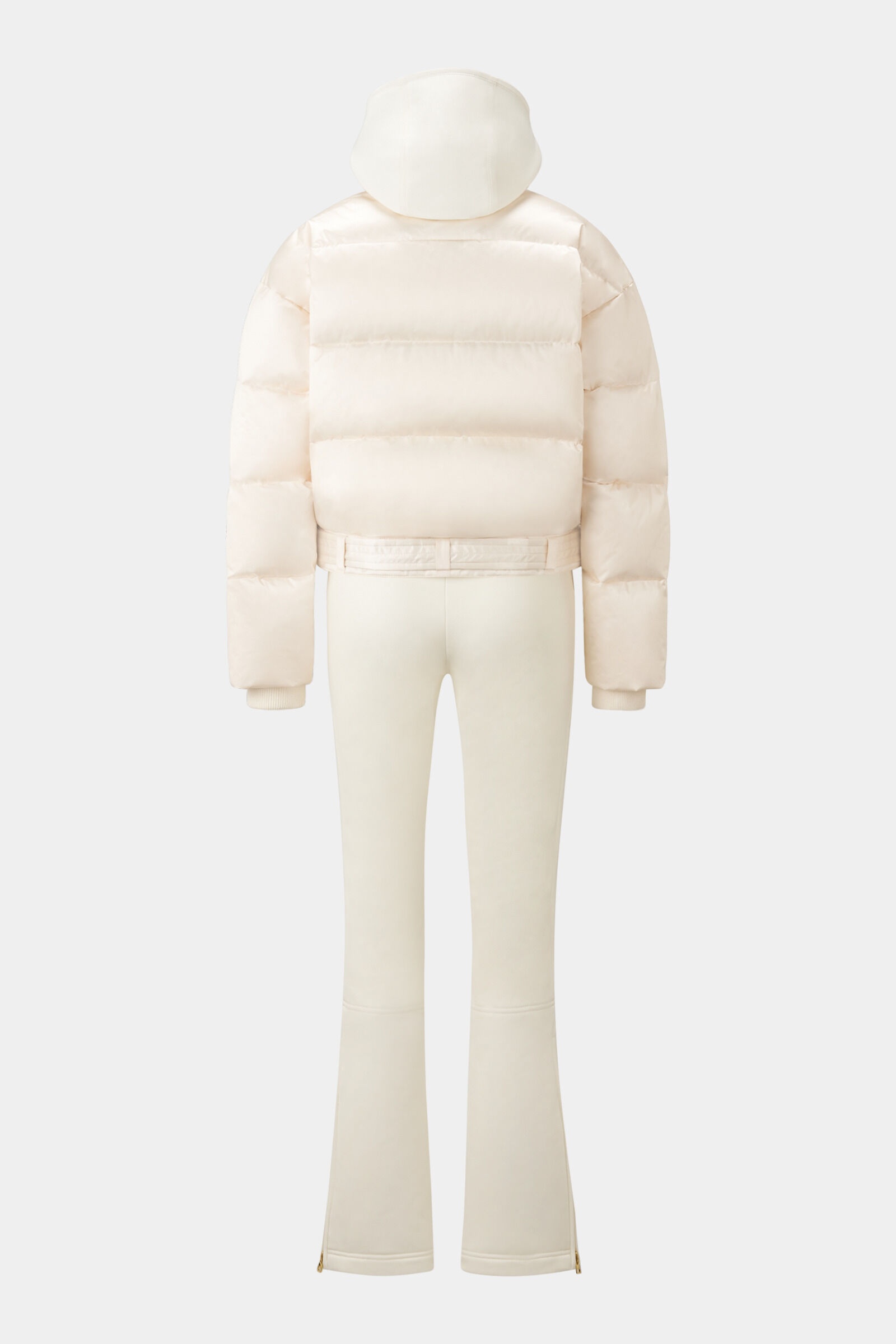 Aya Two-in-one ski overalls in Cream - 10