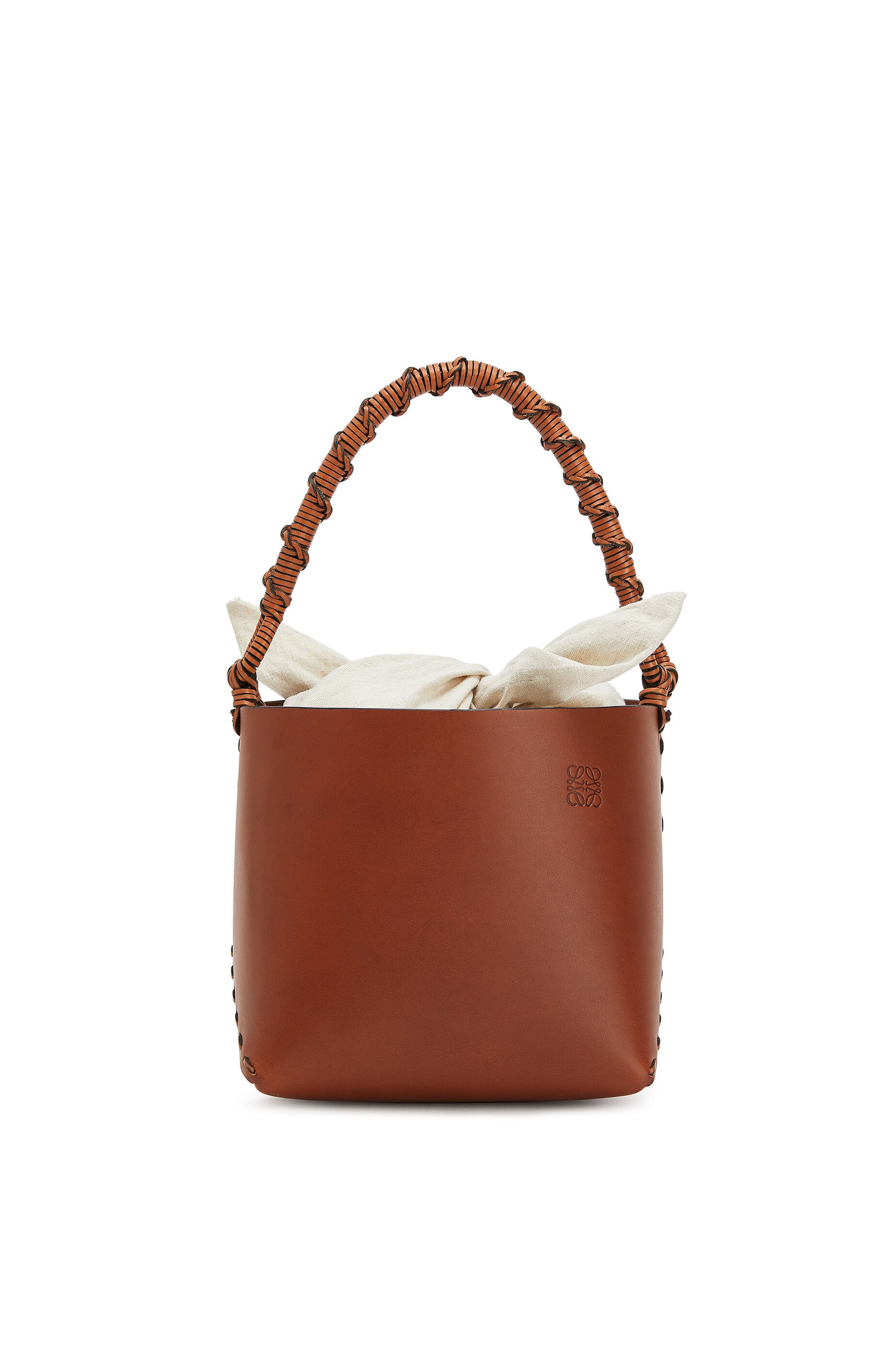 Bucket square bag in calfskin - 4