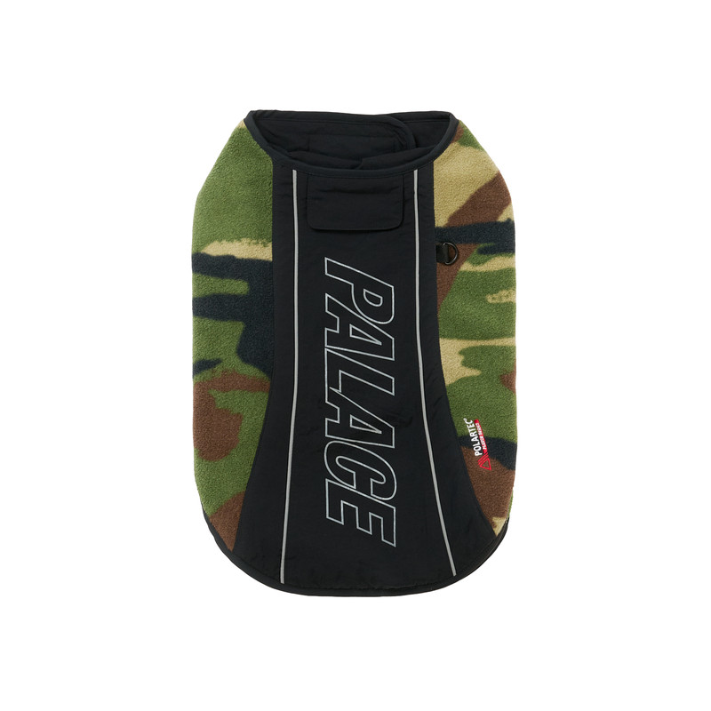 POLARTEC DOG JACKET CAMO/BLACK 7