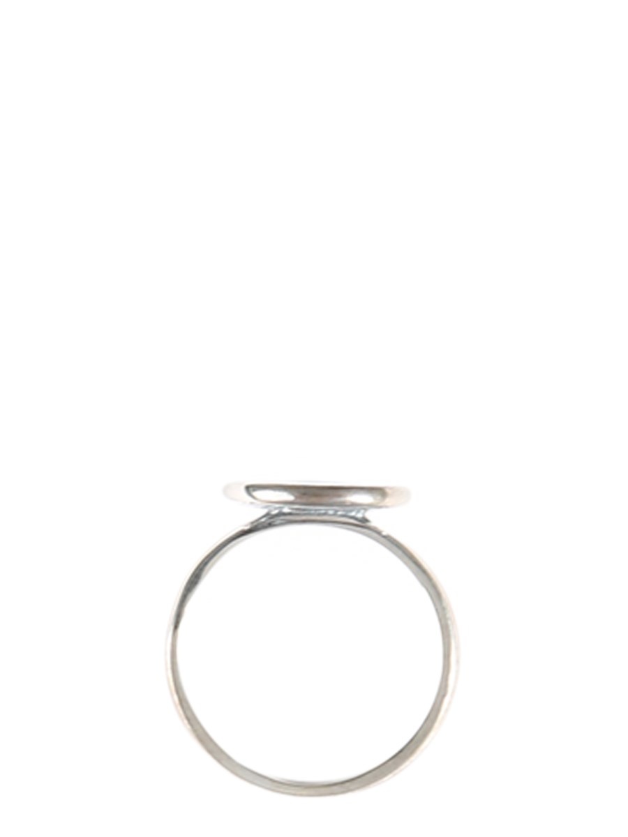 SMILE SILVER RING - 3