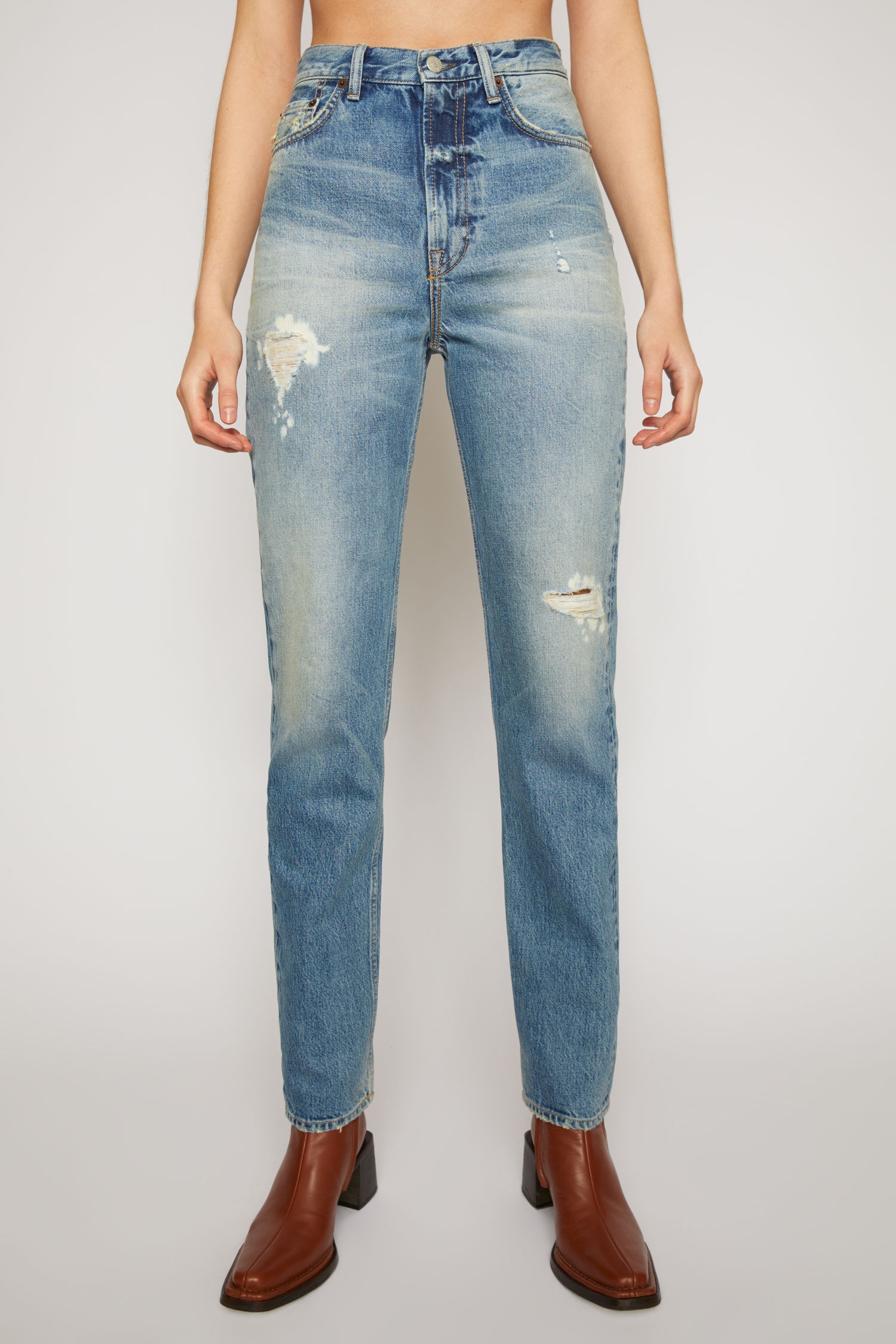 Slim fit jeans mid blue - 2