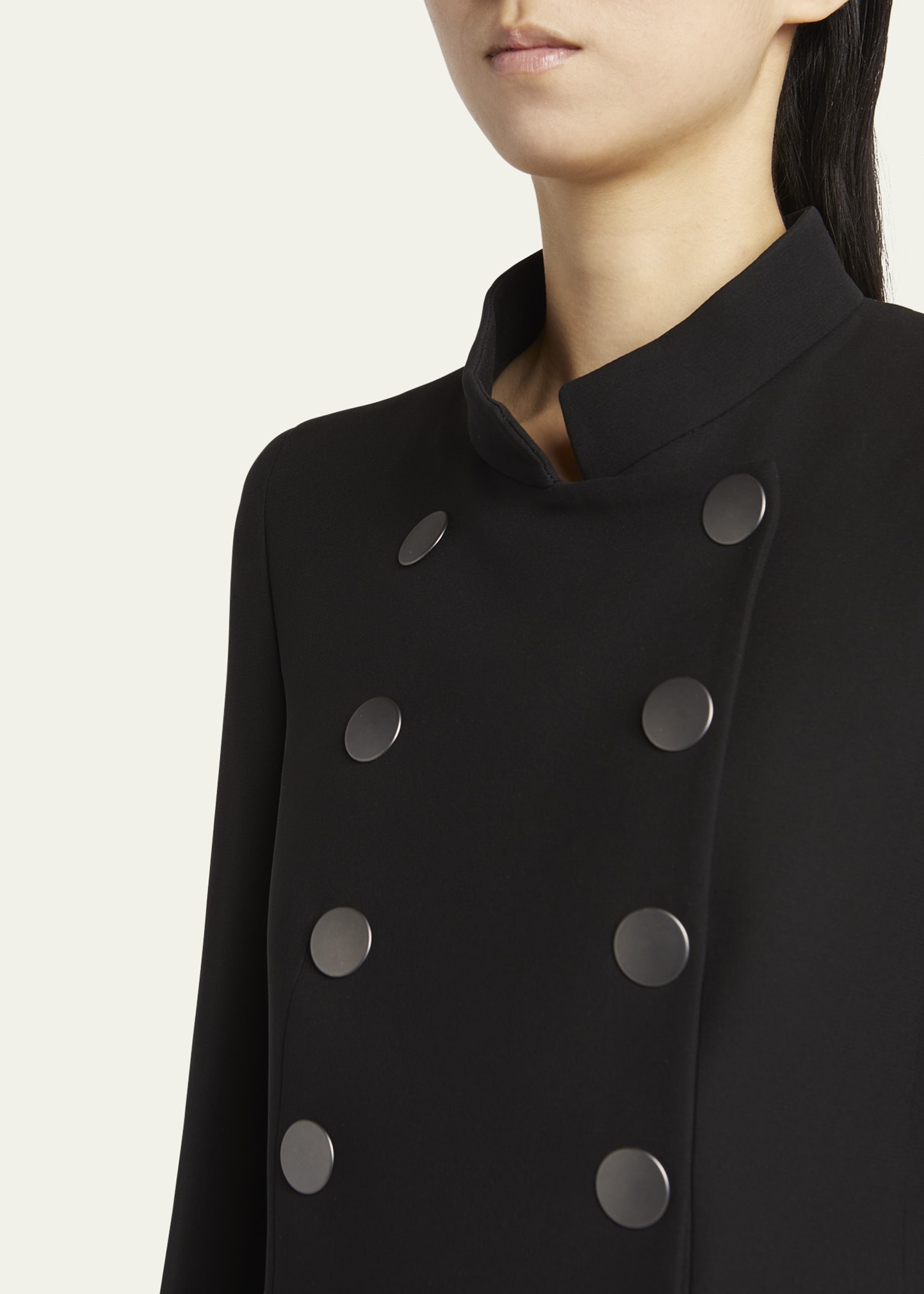 Double-Breasted Short Jacket - 5