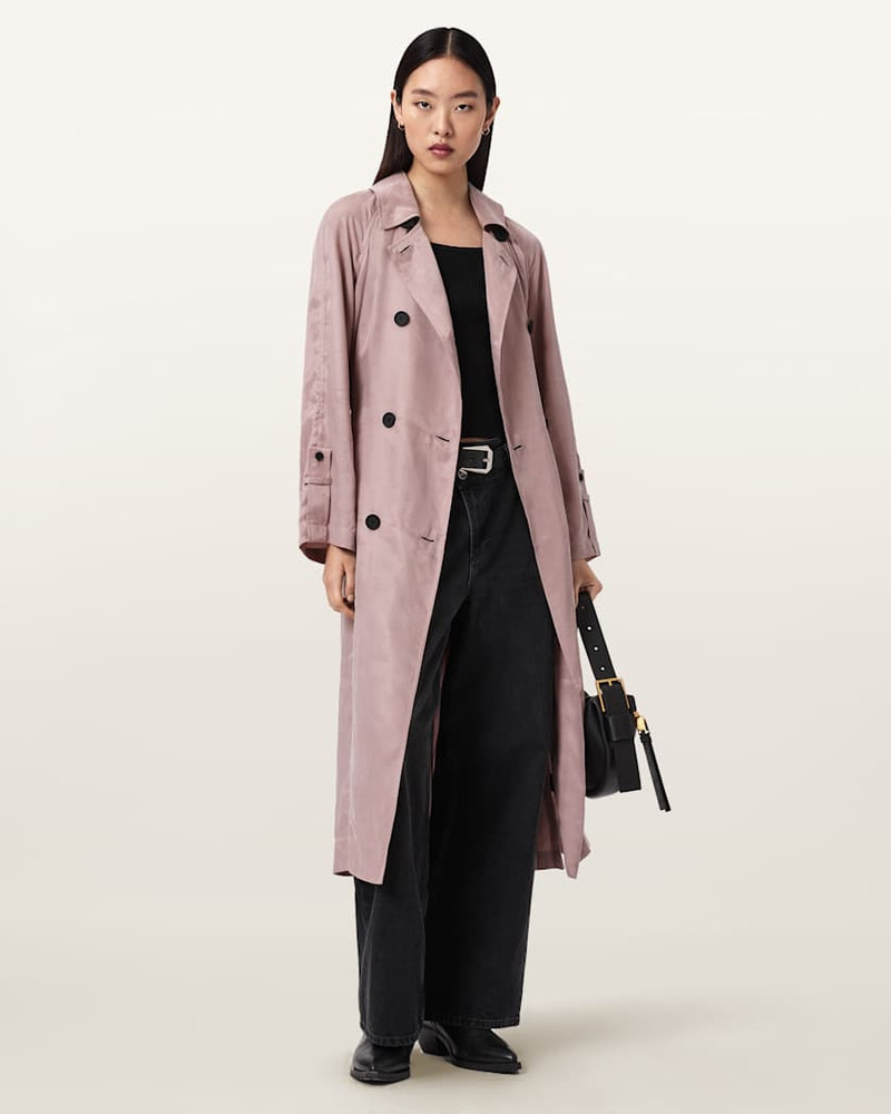 LIZIE DOUBLE BREASTED TRENCH COAT 4