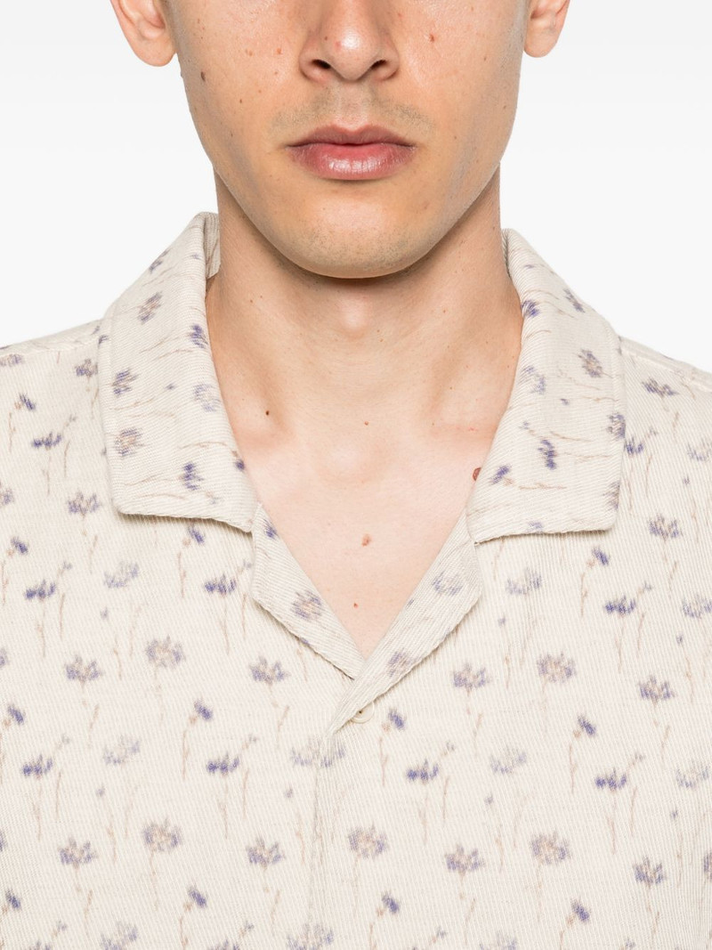 Salvi floral field short-sleeve shirt 5
