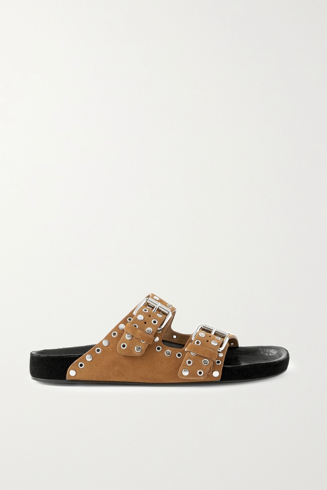 Lennya embellished suede slides - 1