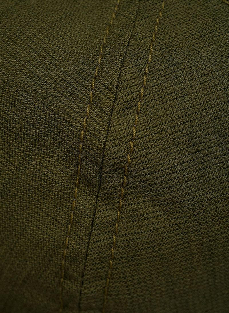 40's US Army Cap Fade Cloth in Green 4
