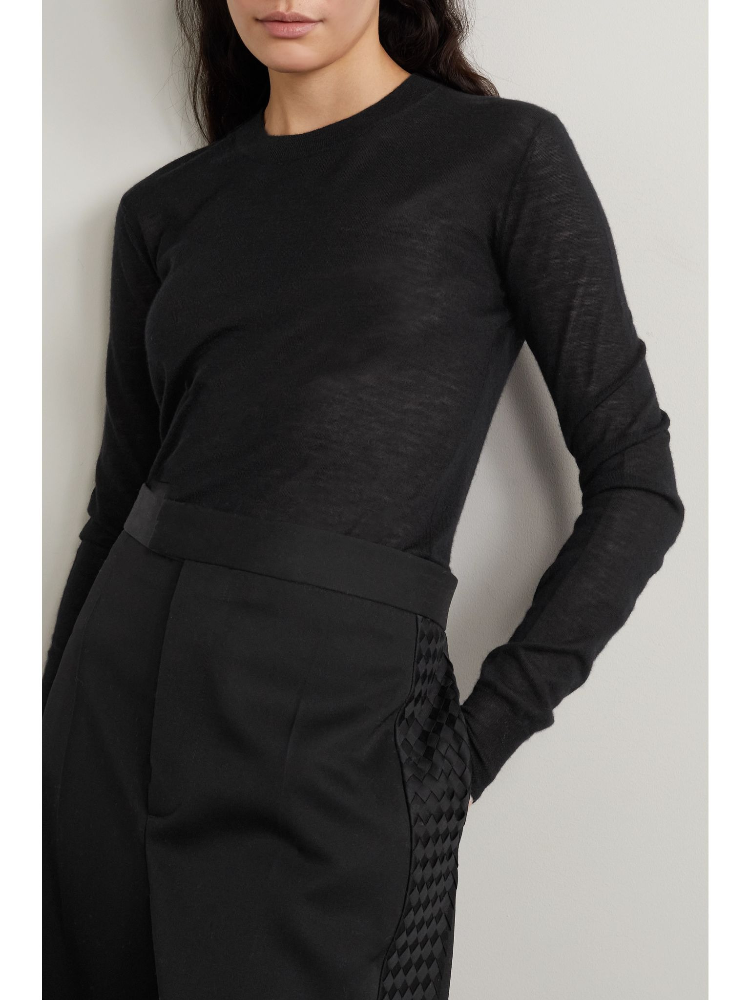 Cashair cashmere sweater Black - 3