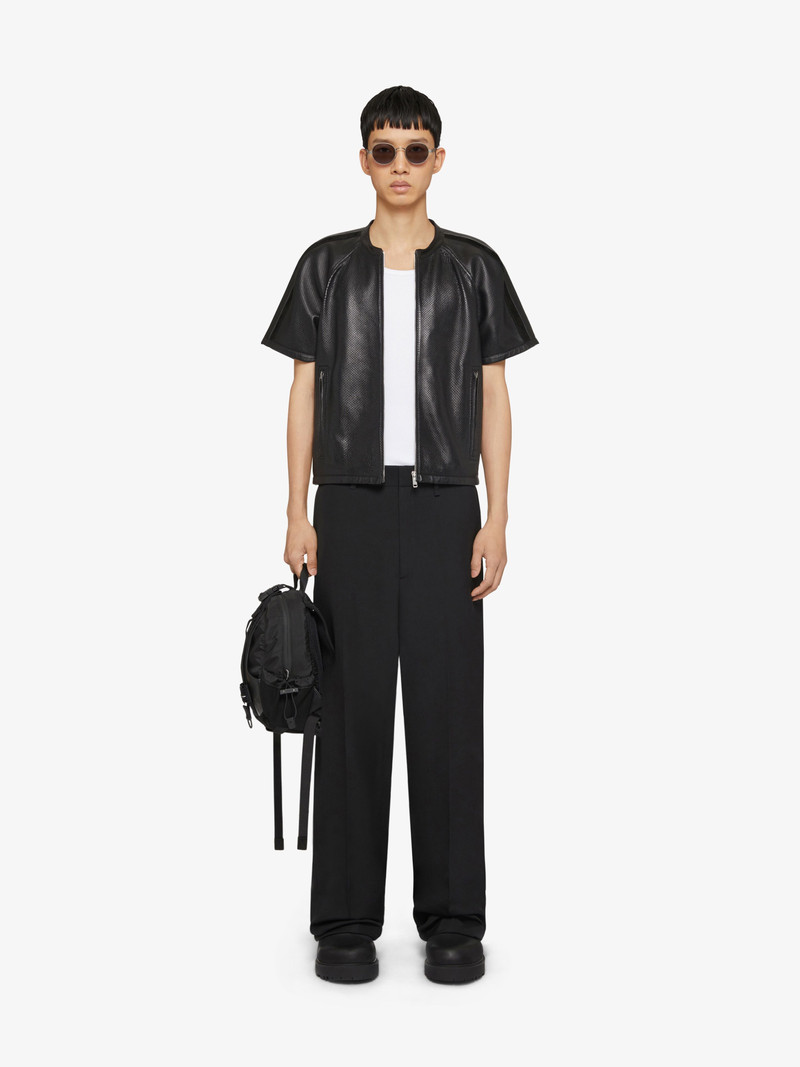 Givenchy JACKET IN PERFORATED LEATHER outlook