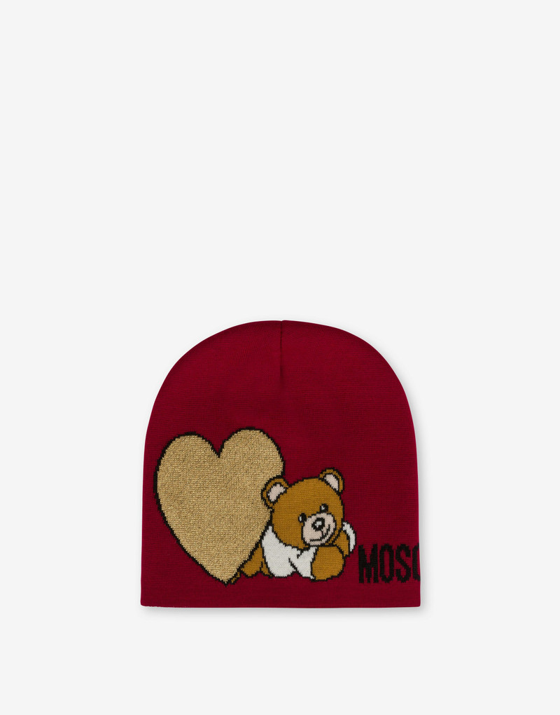 LOVELY TEDDY BEAR KNIT HAT 1
