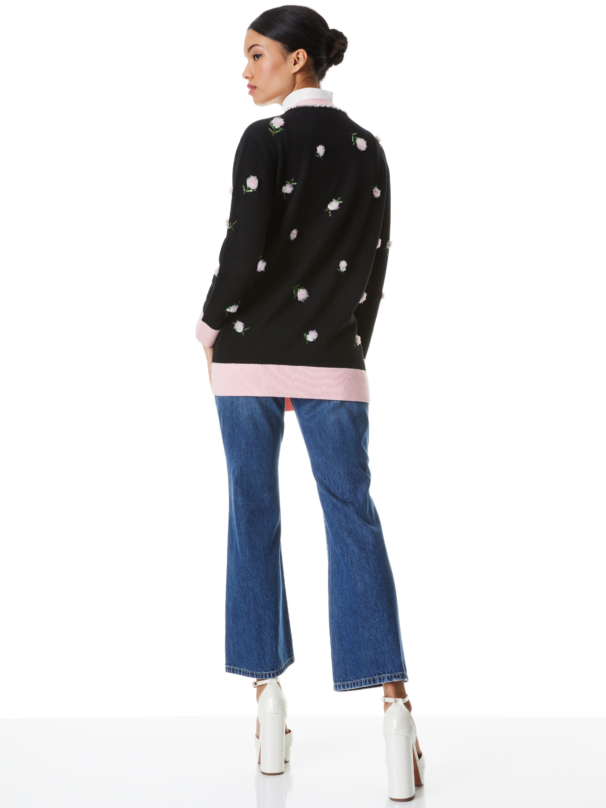 BRADFORD EMBELLISHED GRANDPA CARDIGAN - 3
