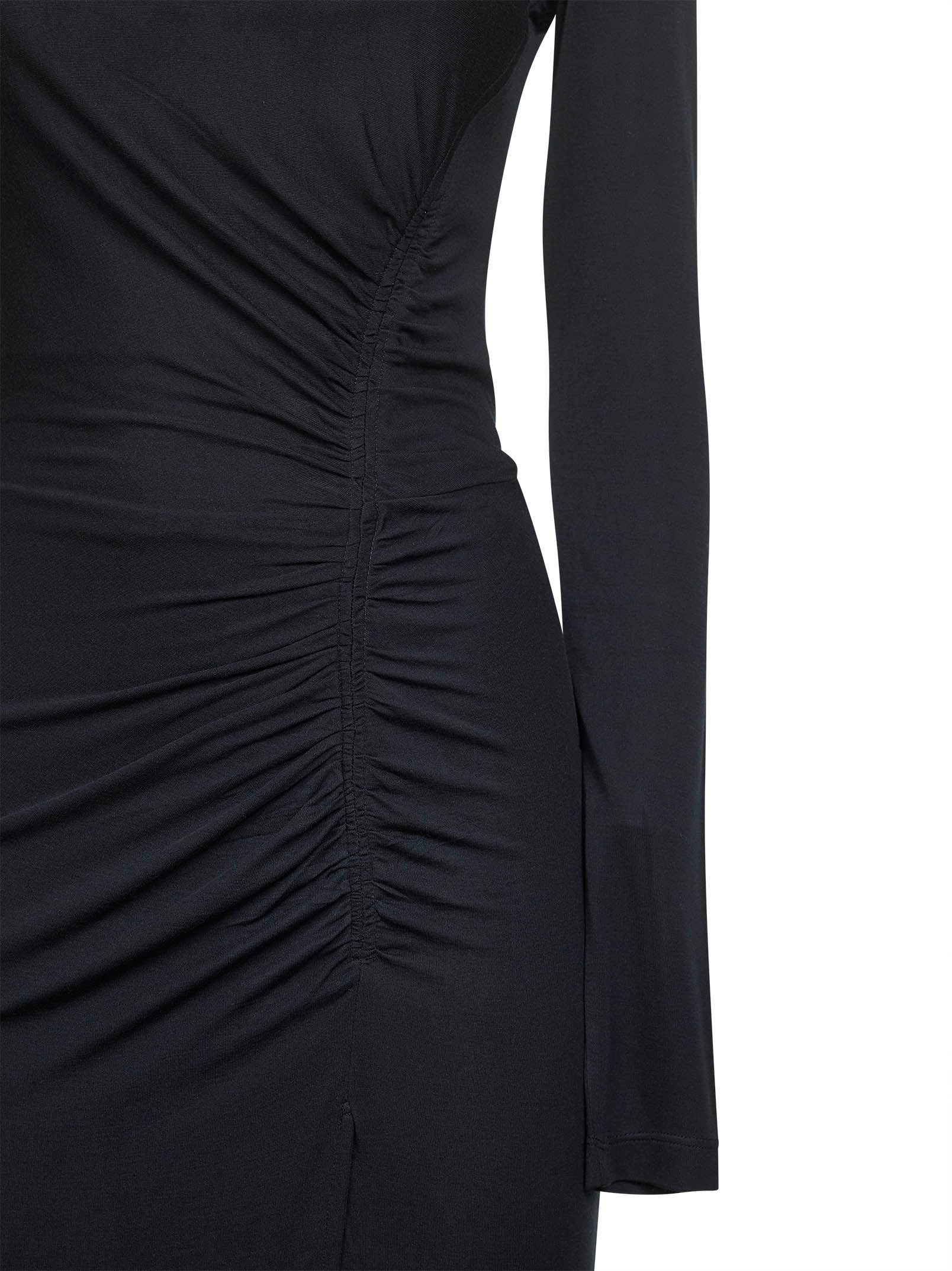 Marant Etoile Women Black Draped Jersey Jelina Long Dress - 3