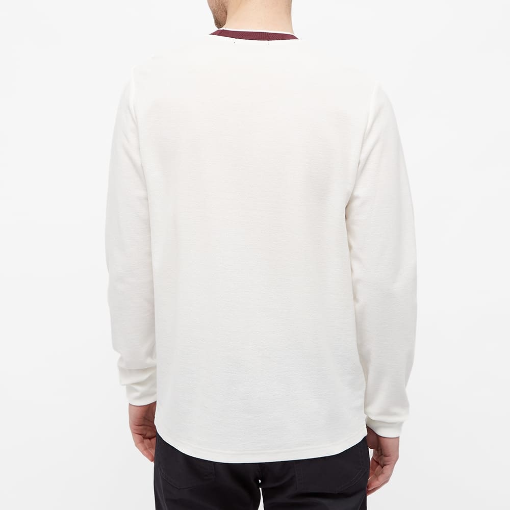 Fred Perry Long Sleeve Crepe Jersey Tee - 5