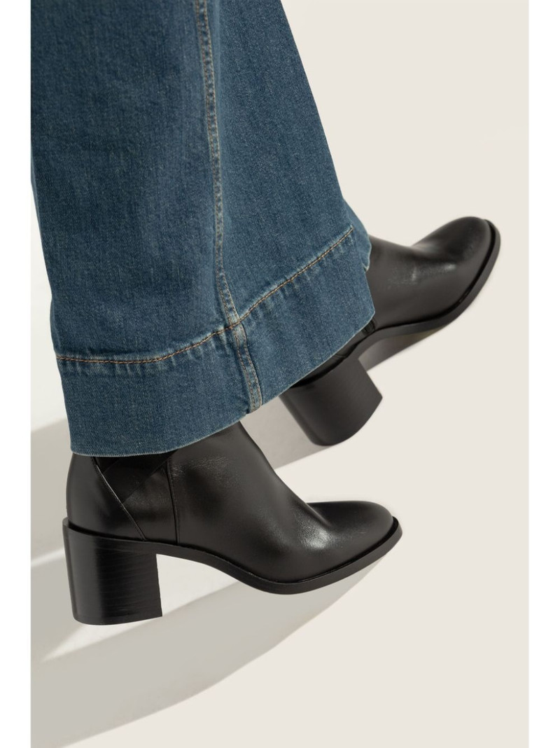 Stuart Weitzman Esme leather ankle boots outlook