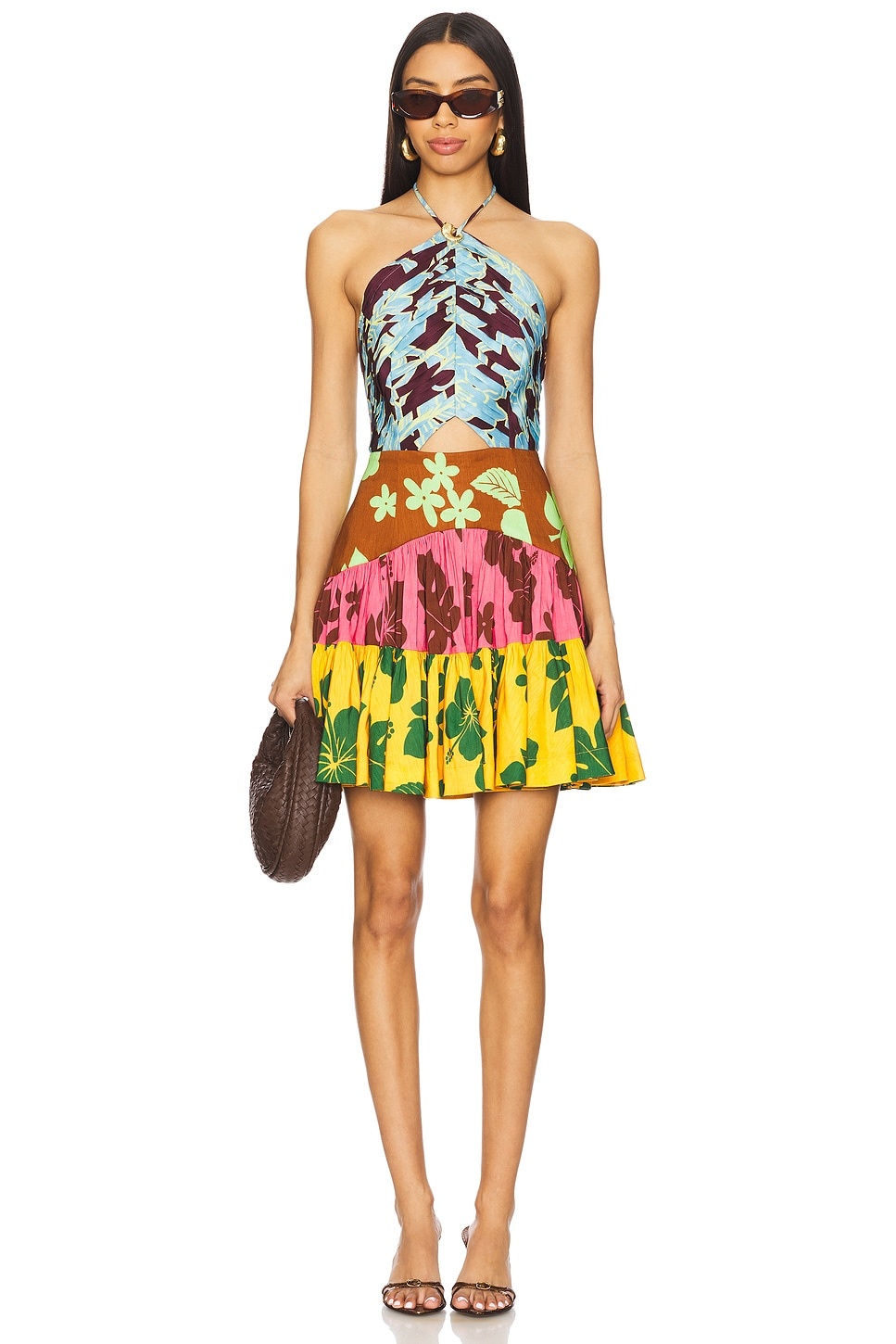Poppy Spliced Mini Dress - 1
