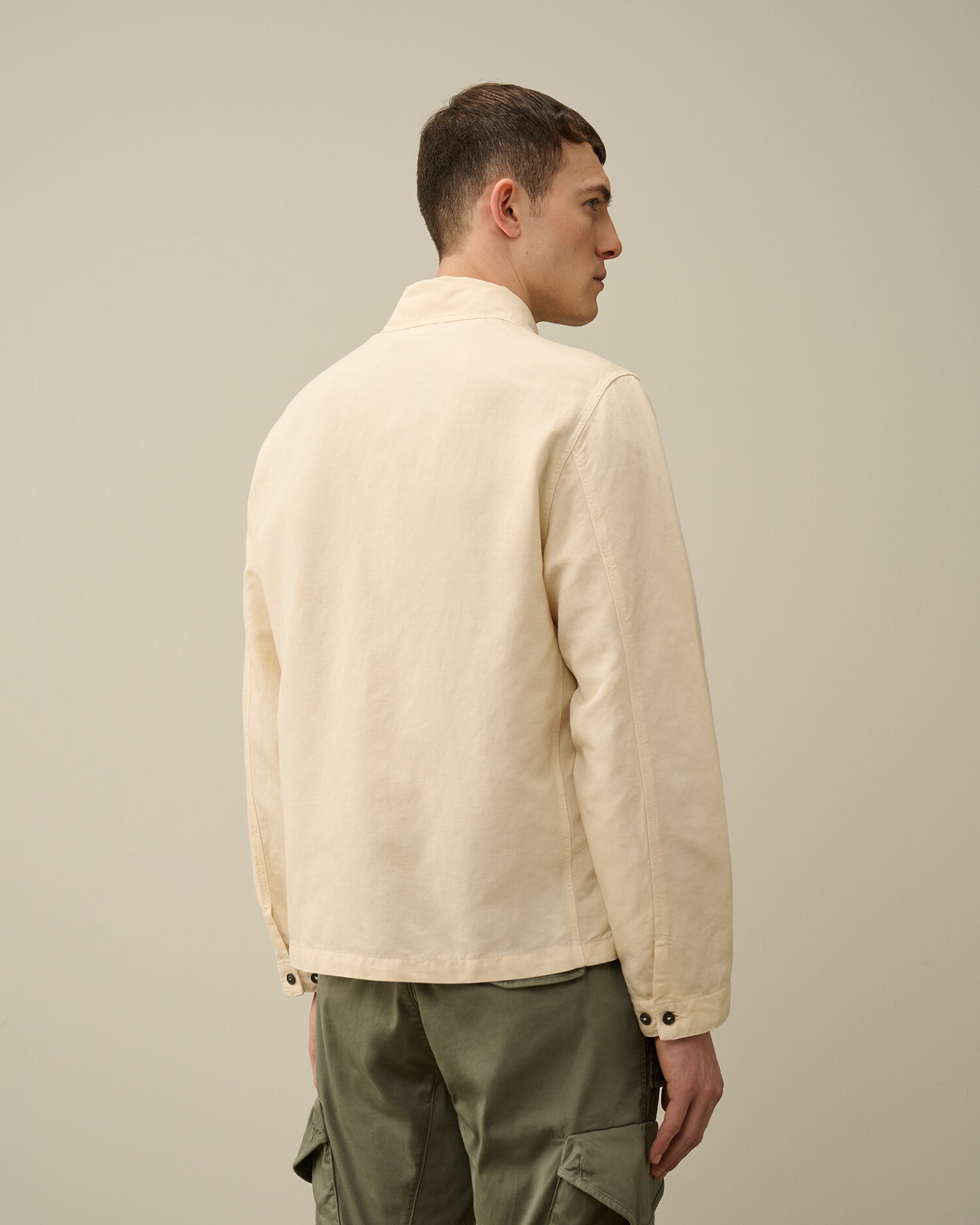Cotton/Linen Overshirt - 3