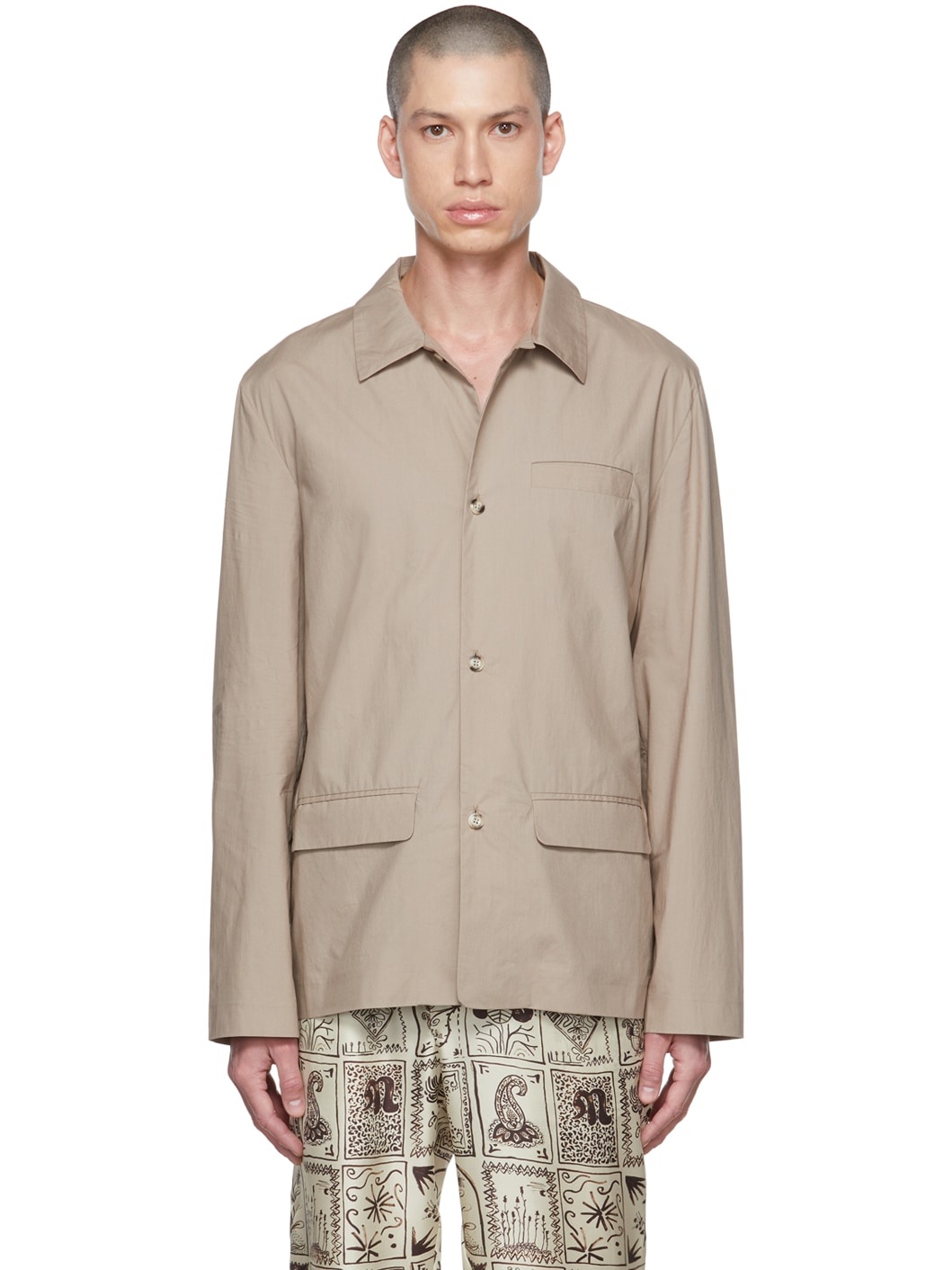 Taupe Jao Shirt - 1