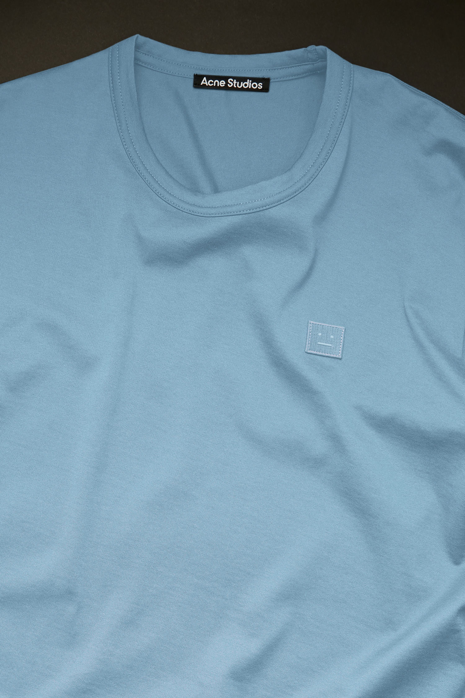 Classic fit t-shirt mineral blue - 4