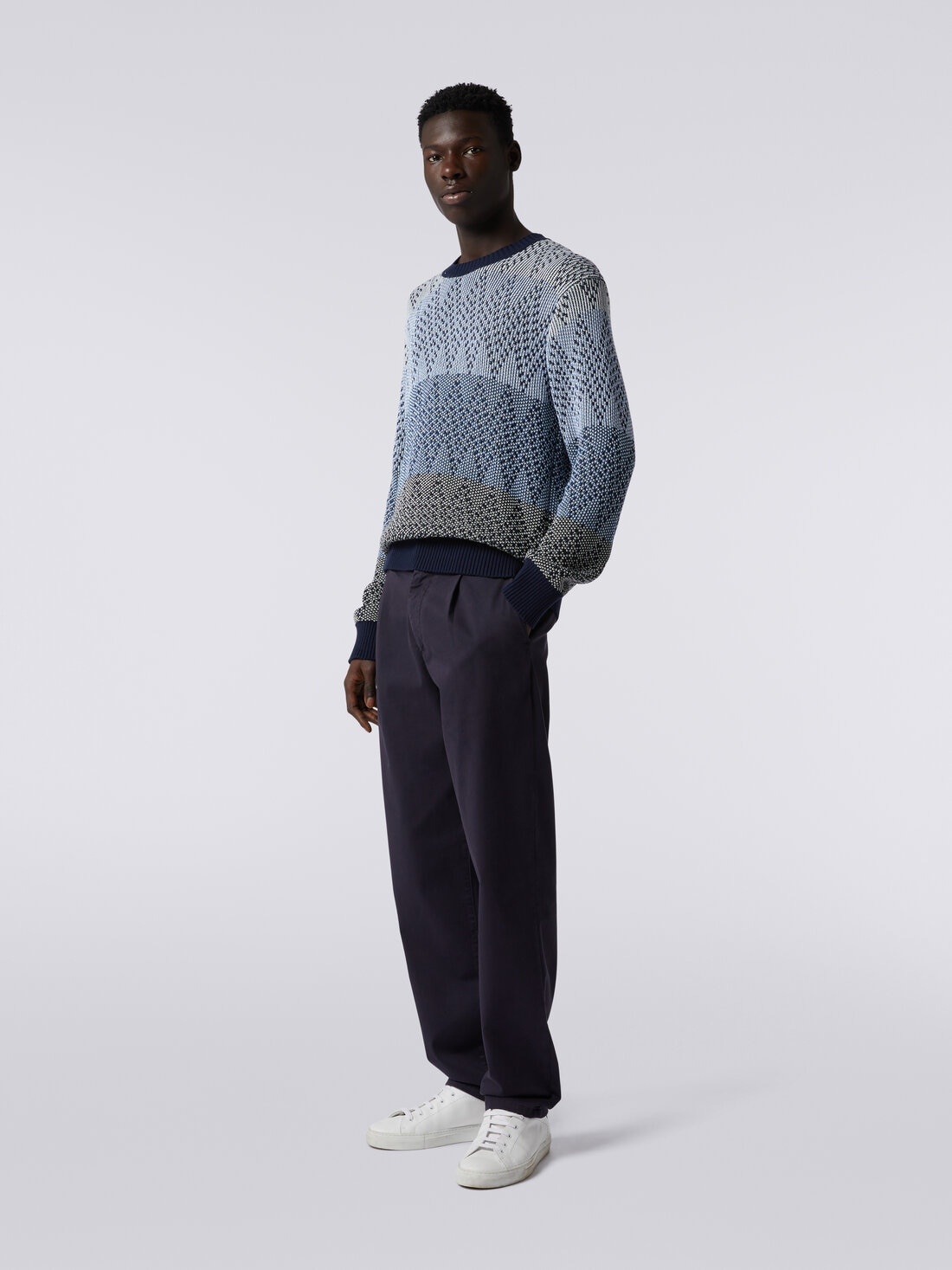 Cotton chino trousers - 3
