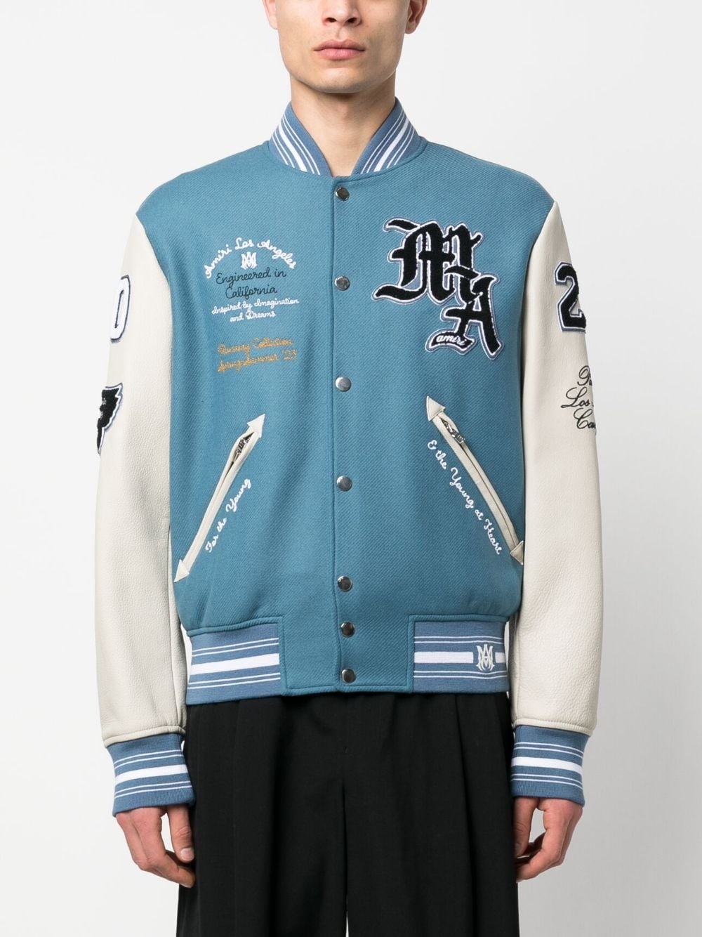 patch-detail varsity jacket - 3