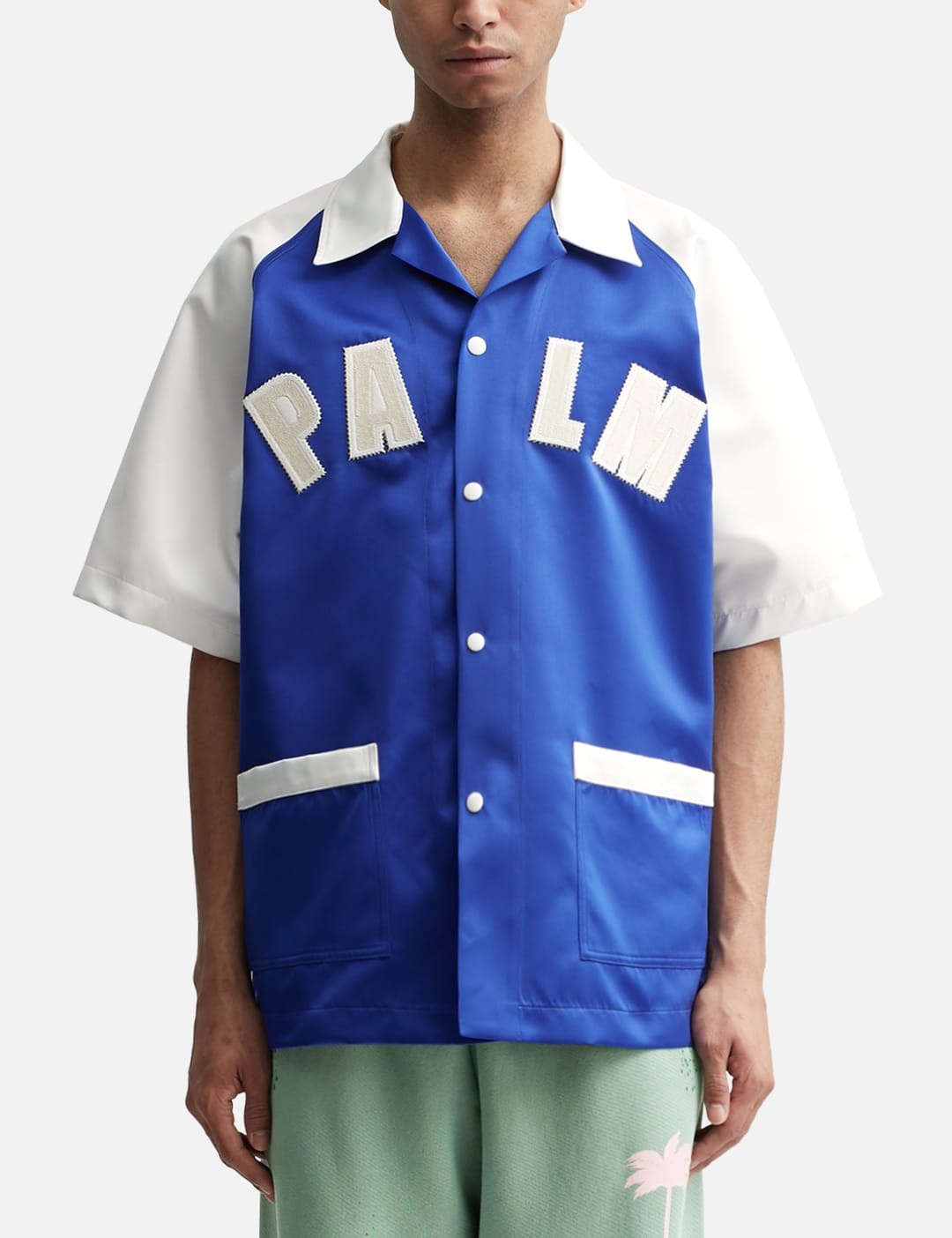 PALM BASEBALL BOWLING SHIRT - 3